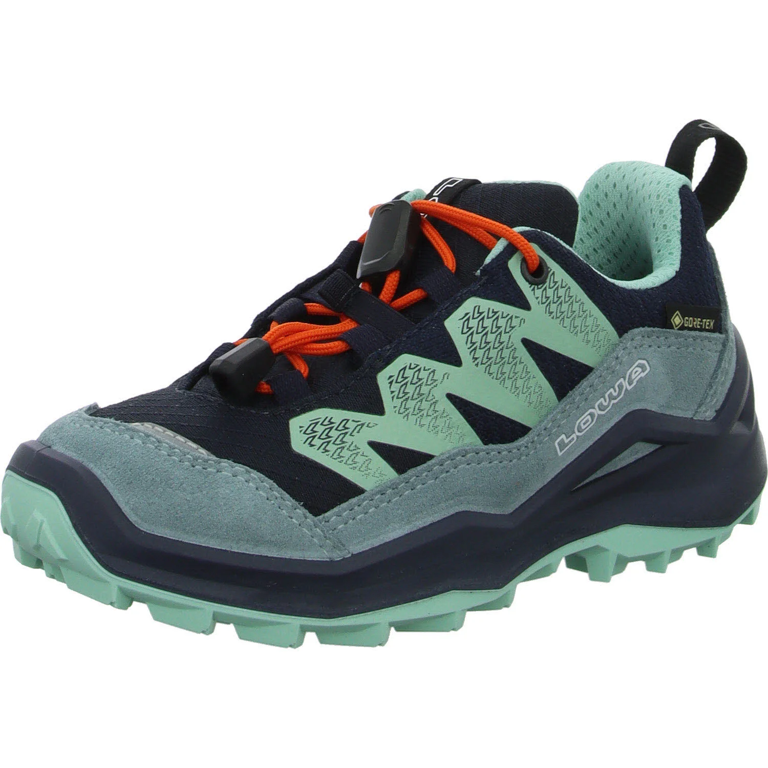 Lowa Kinderschuh zum Schlupfen 641627/6968 Maddox Pro GTX Lo Jr navy/rauchblau normal