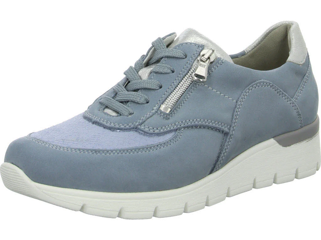Element 1 von 8 (Bild) – Waldläufer Damen Schnürschuhe 626K02-321/267 K-Ramona sky argento K (extra weit)