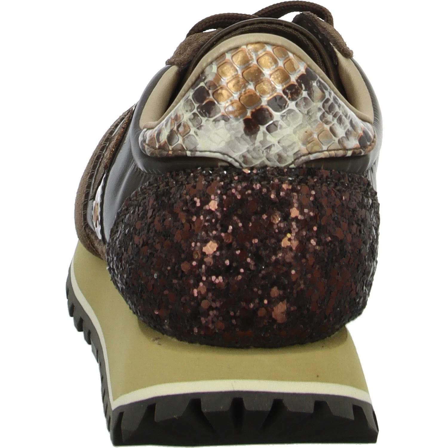 Blauer Damen Schnürschuhe F5MILLEN03/PYT MILLEN03 brown normal
