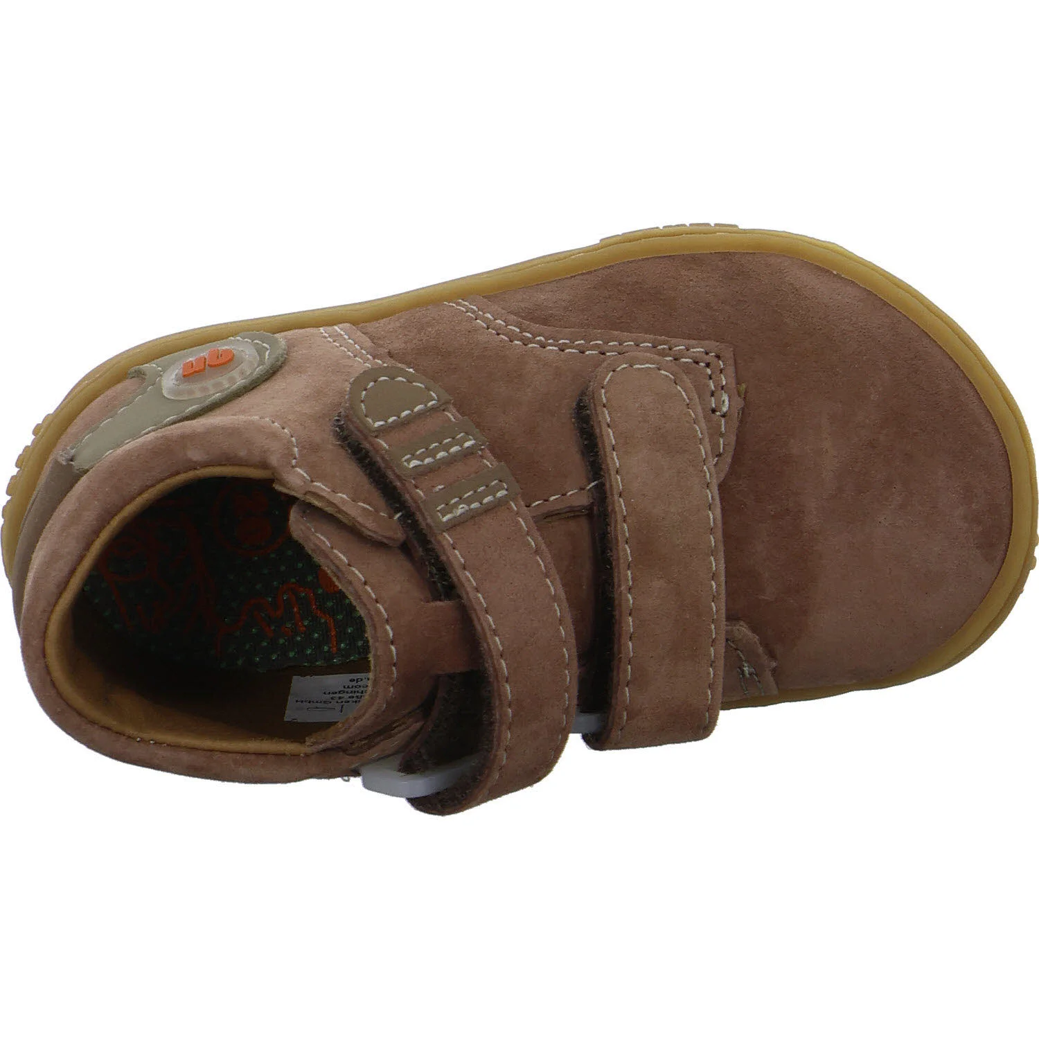 qnuffs Kinderschuh zum Schlupfen QN 0010132/220 Buche mousse/tundra WMS mittel