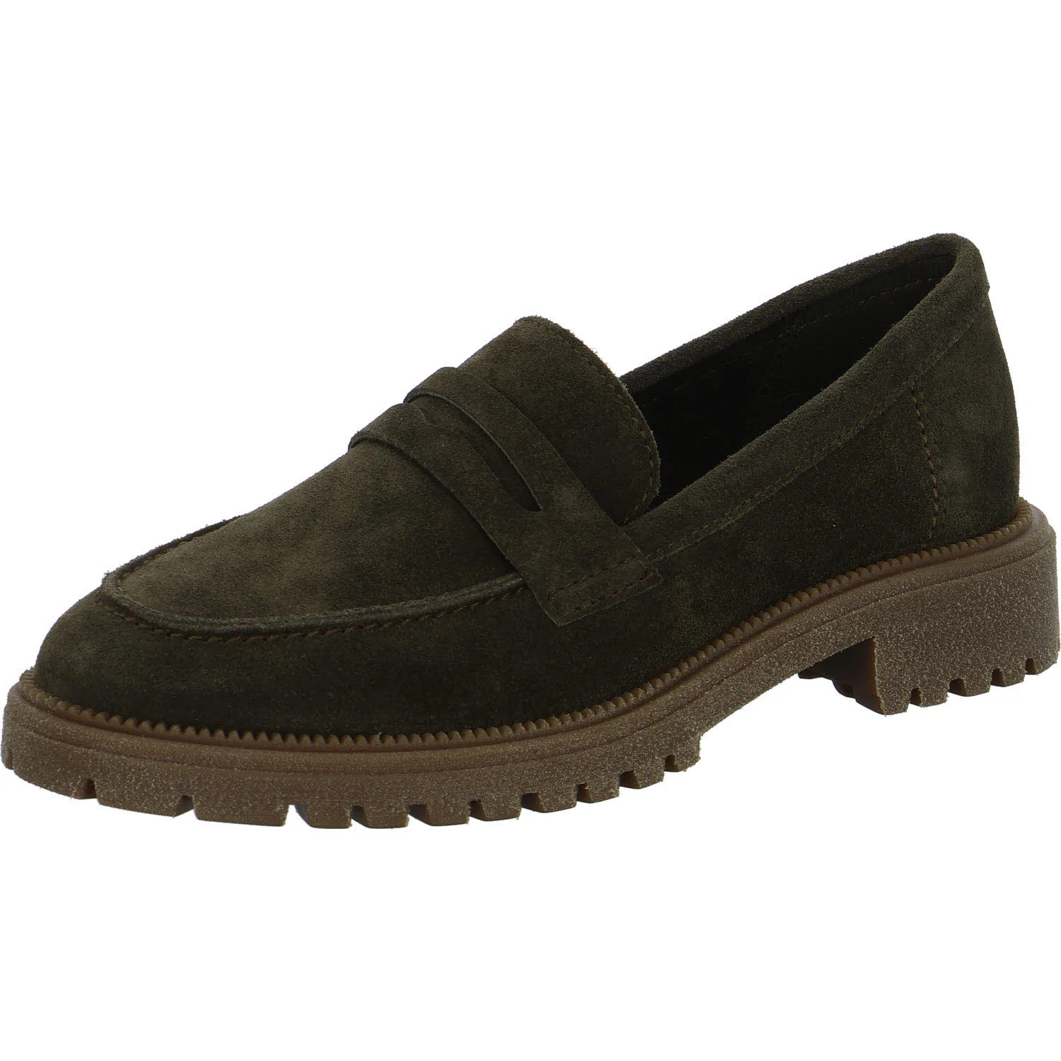 Tamaris Damen Slipper 1-24300-45/722 1-24300-45 olive normal