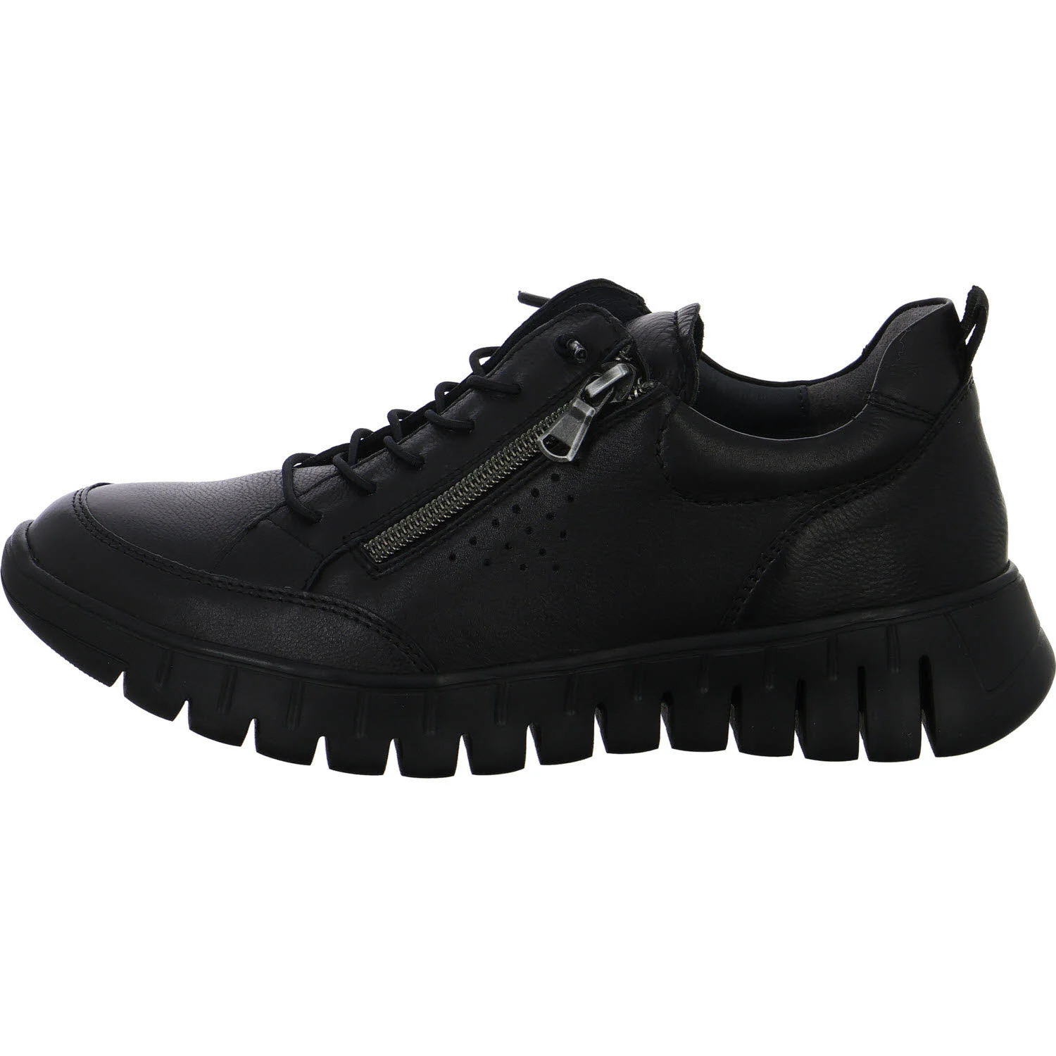 Waldläufer Damen Slipper 916003-108/001 H-Birdy schwarz H (weit)