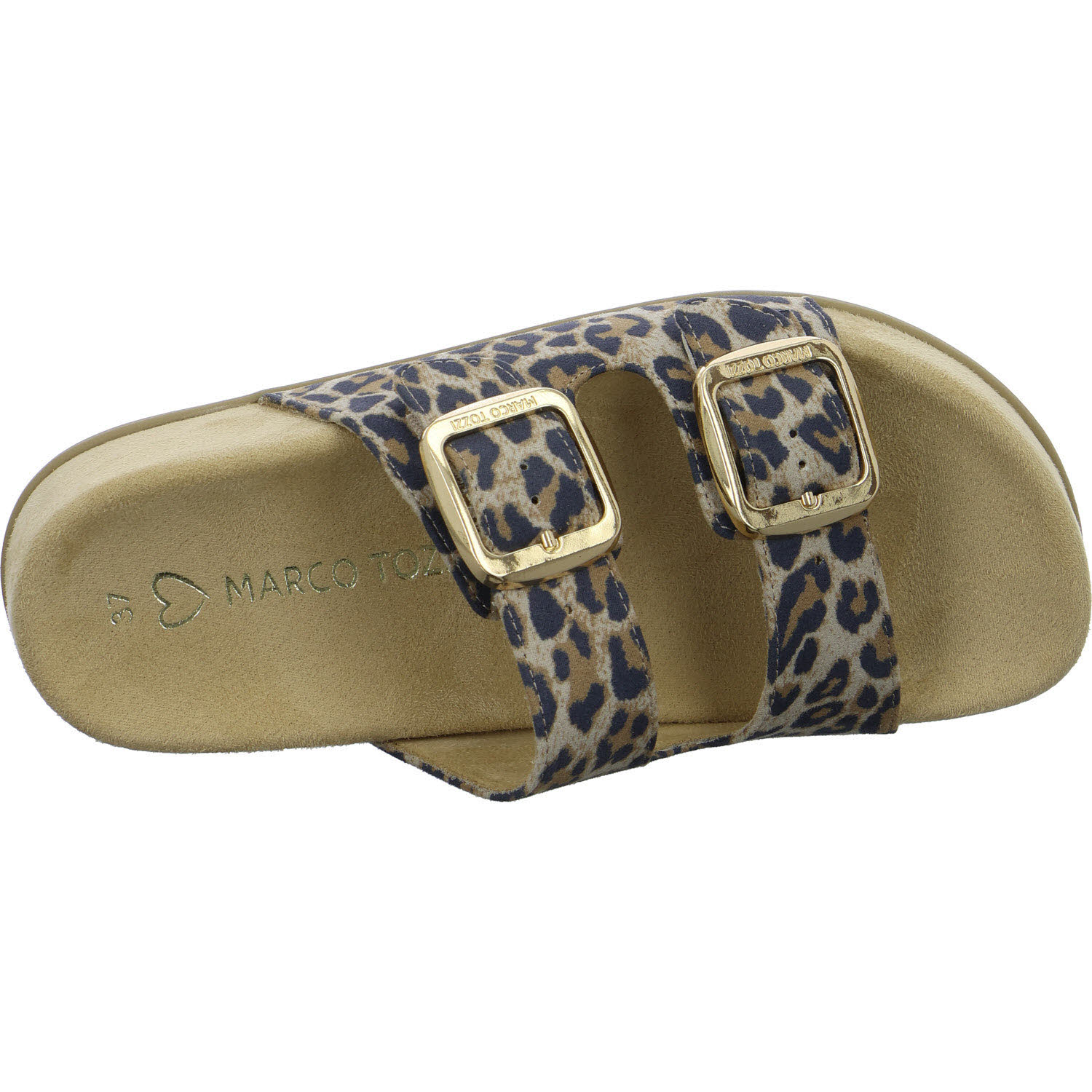 Marco Tozzi Damen Pantoletten 2-27519-46/479 2-27519-46 leo dune normal