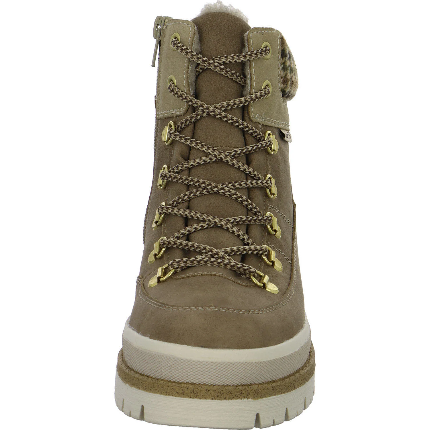 Element 3 von 8 (Bild) – Rieker Damen Schnürstiefel warm Y6210-64 Y6210 fango/porzellan/natur-multi F 1/2 (normal)
