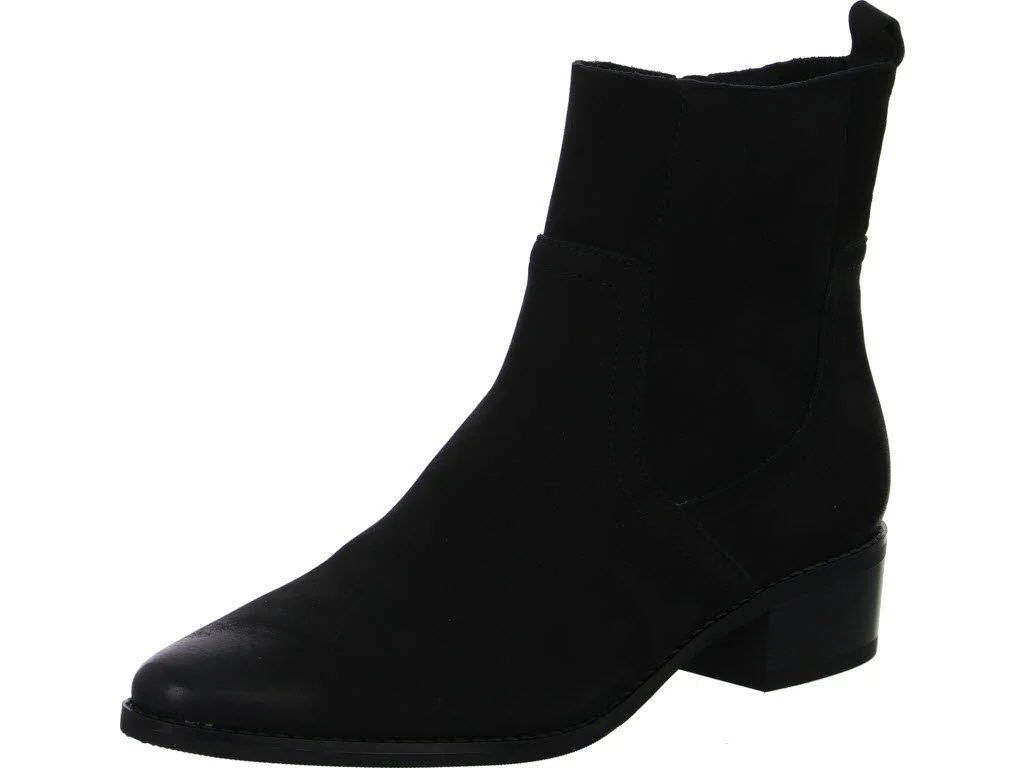 Caprice Damen Stiefeletten 9-25310-47-008 9-25310-47 black nubuc G (normal)