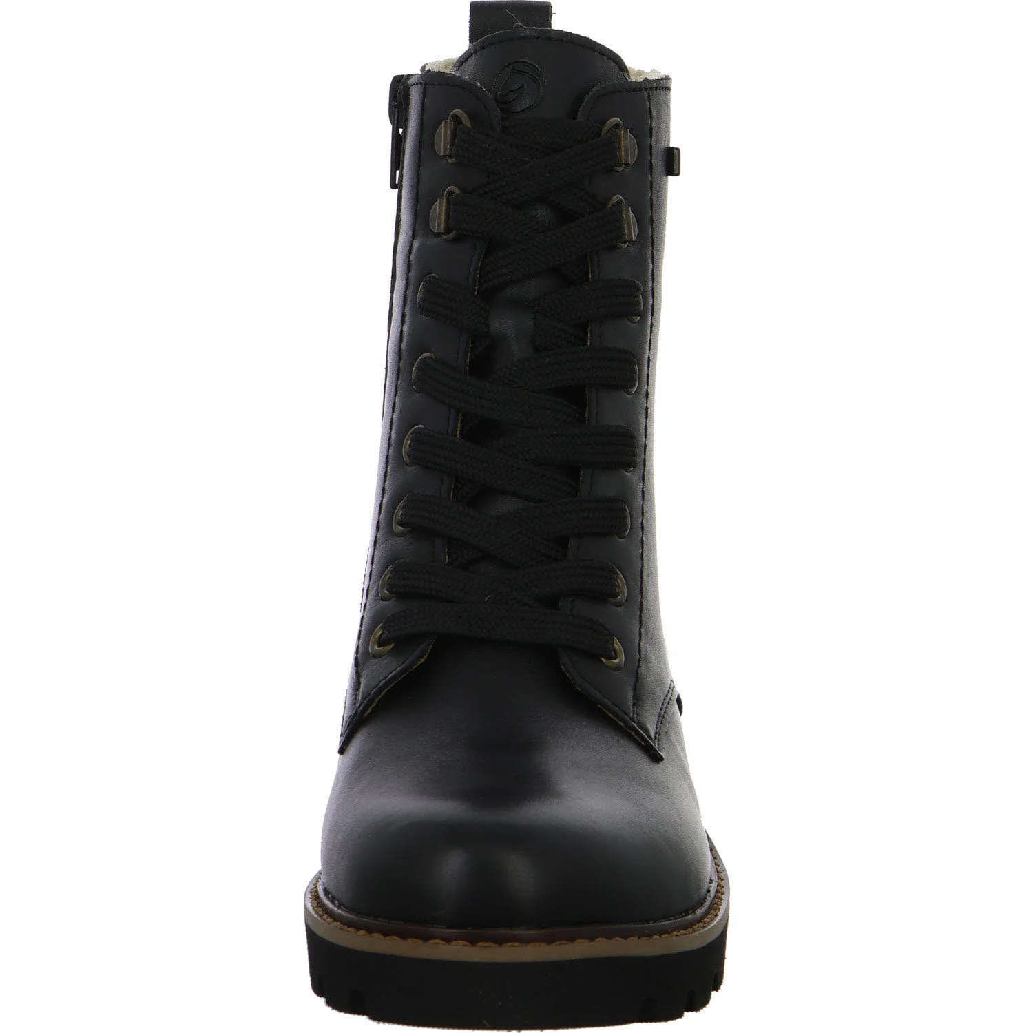 Remonte Damen Schnürstiefel D0A81-03 D0A81 schwarz/schwarz/beige normal