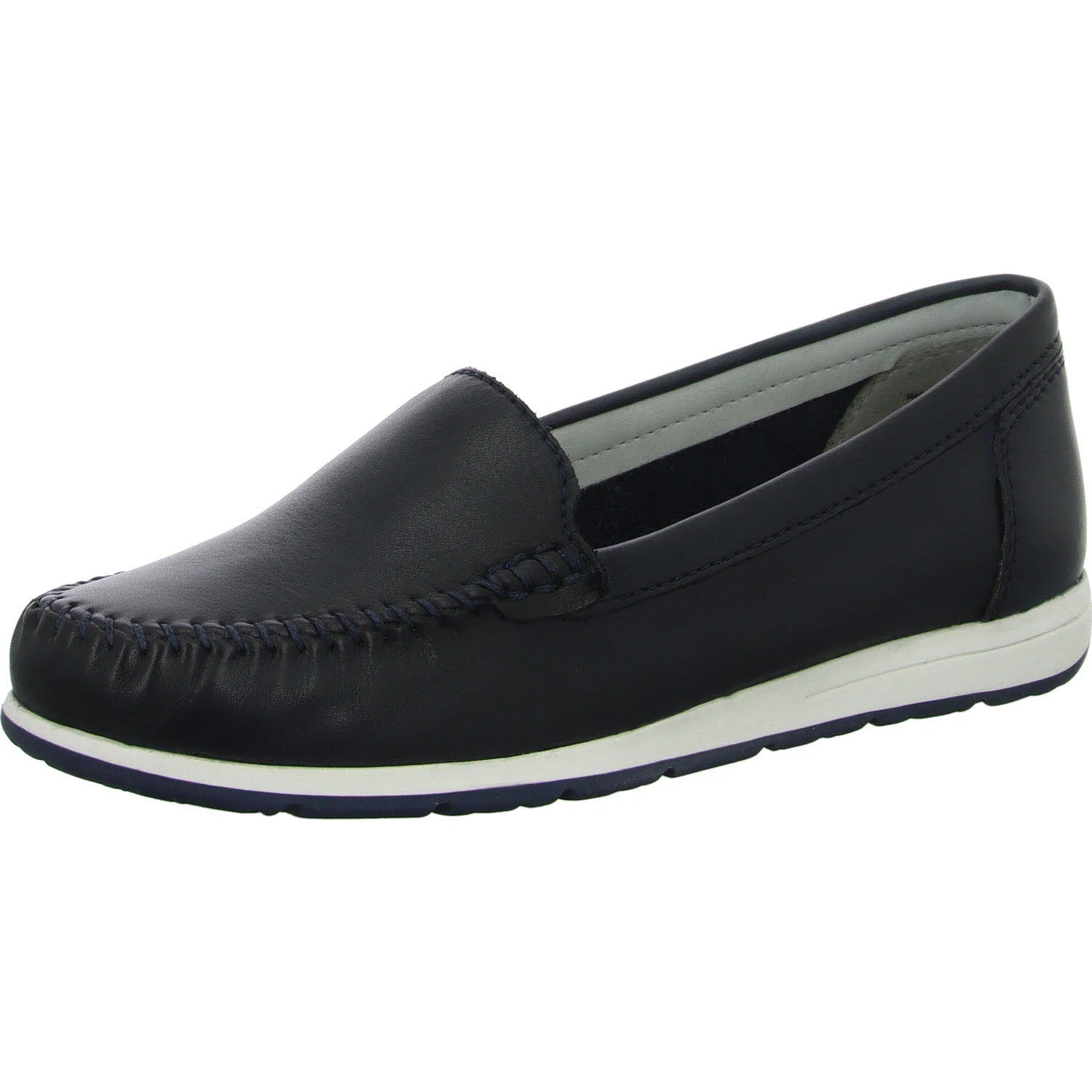 Element 2 von 8 (Bild) – Marco Tozzi Damen Slipper 2-24600-42/805 2-24600-42 navy normal