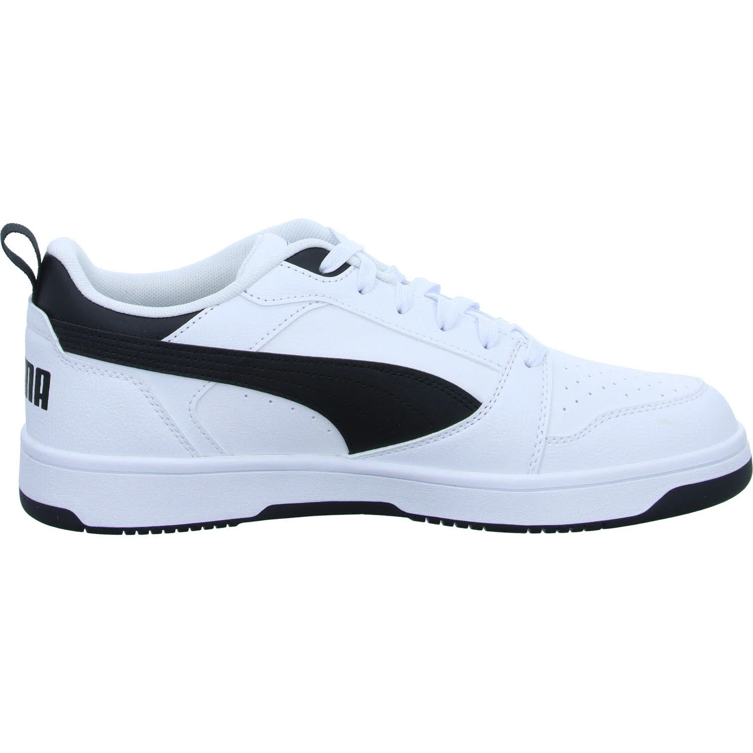 Puma Herren Schnürschuhe 392328 002 Rebound v6 Low PUMA WHITE-PUMA BLAC normal