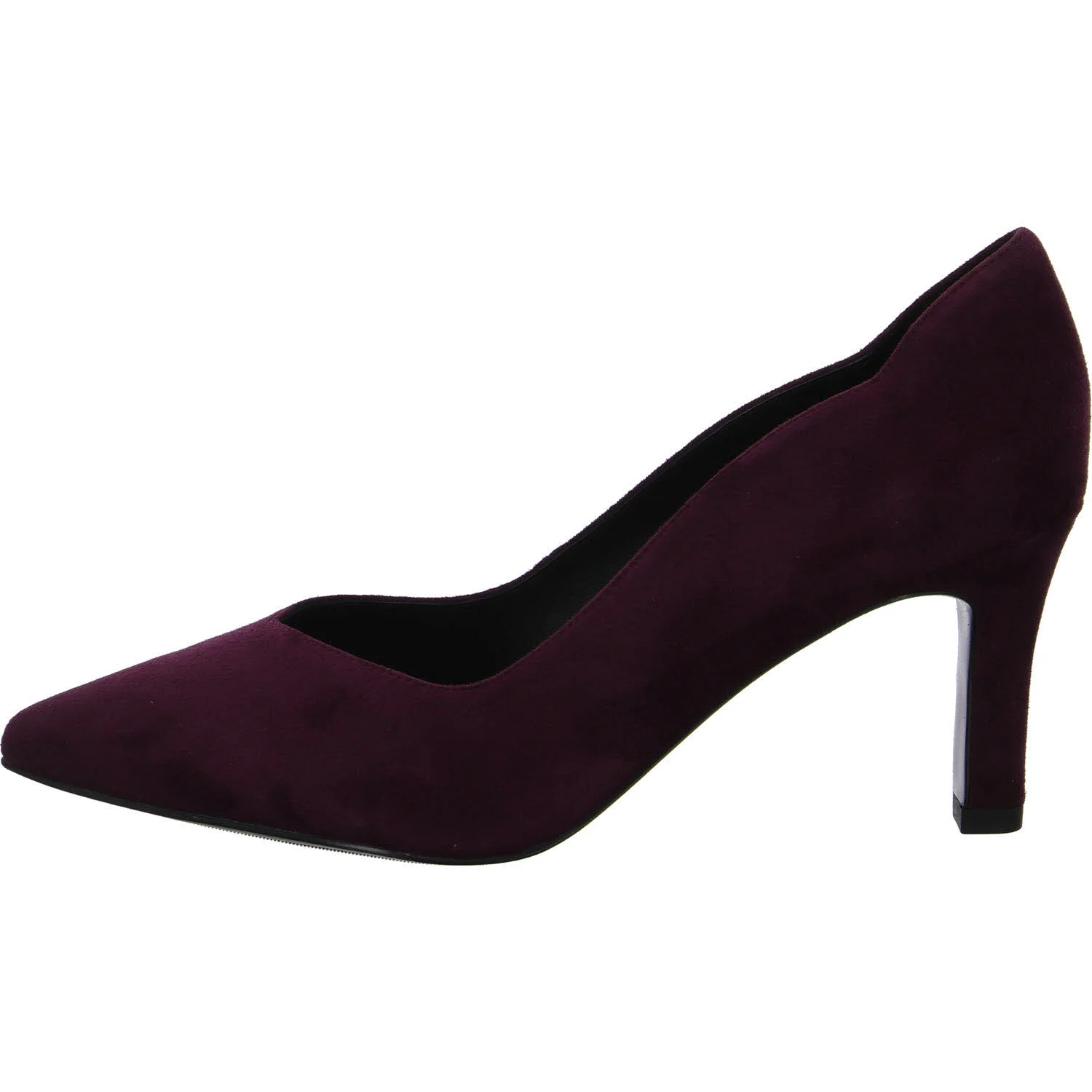 Peter Kaiser Damen Pumps 9-72442-44-549 9-72442-44 bordeaux suede F 1/2 (normal)