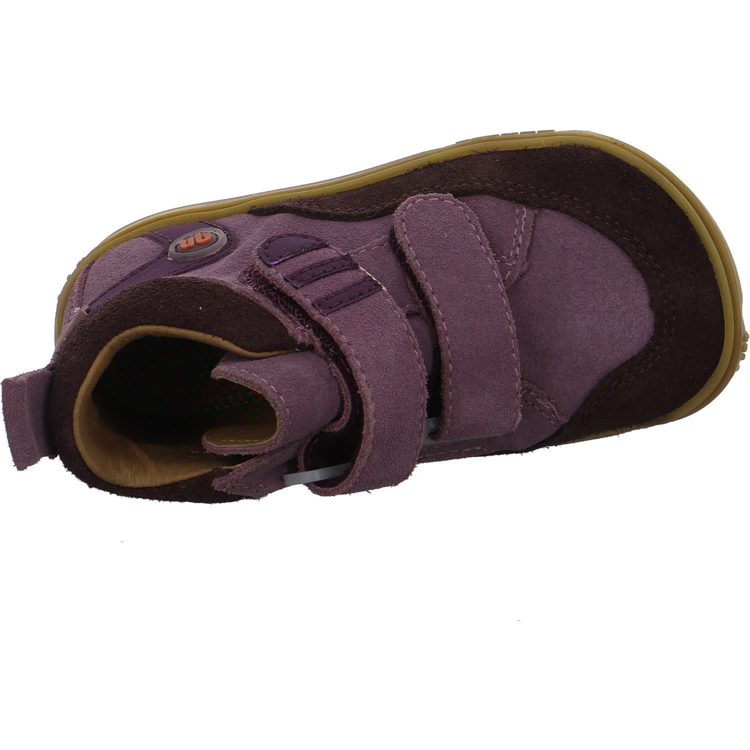 qnuffs Kinderschuh zum Schlupfen QN 0010142/320 Kastanie brombeer/sucre WMS mittel