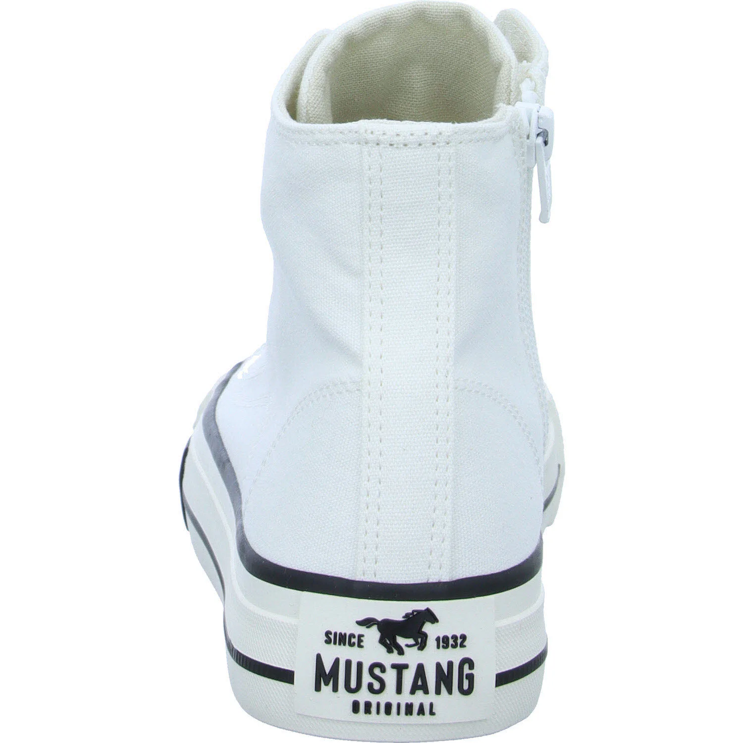 Mustang Damen Schnürstiefel 1482301-1 1482301 weiß normal
