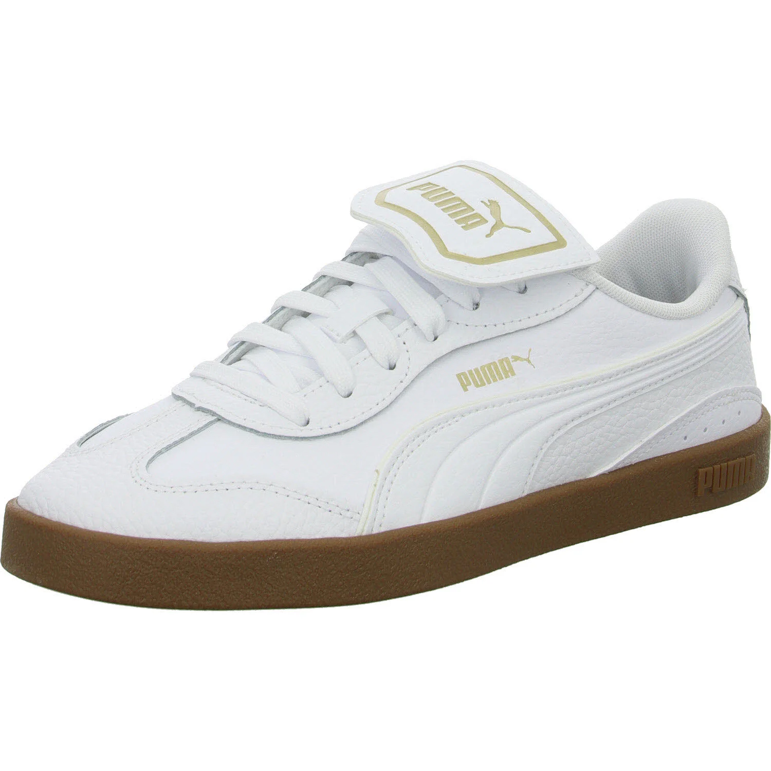 Puma Damen Schnürschuhe 404761/001 PUMA CLUB AZURA L puma white-gold normal