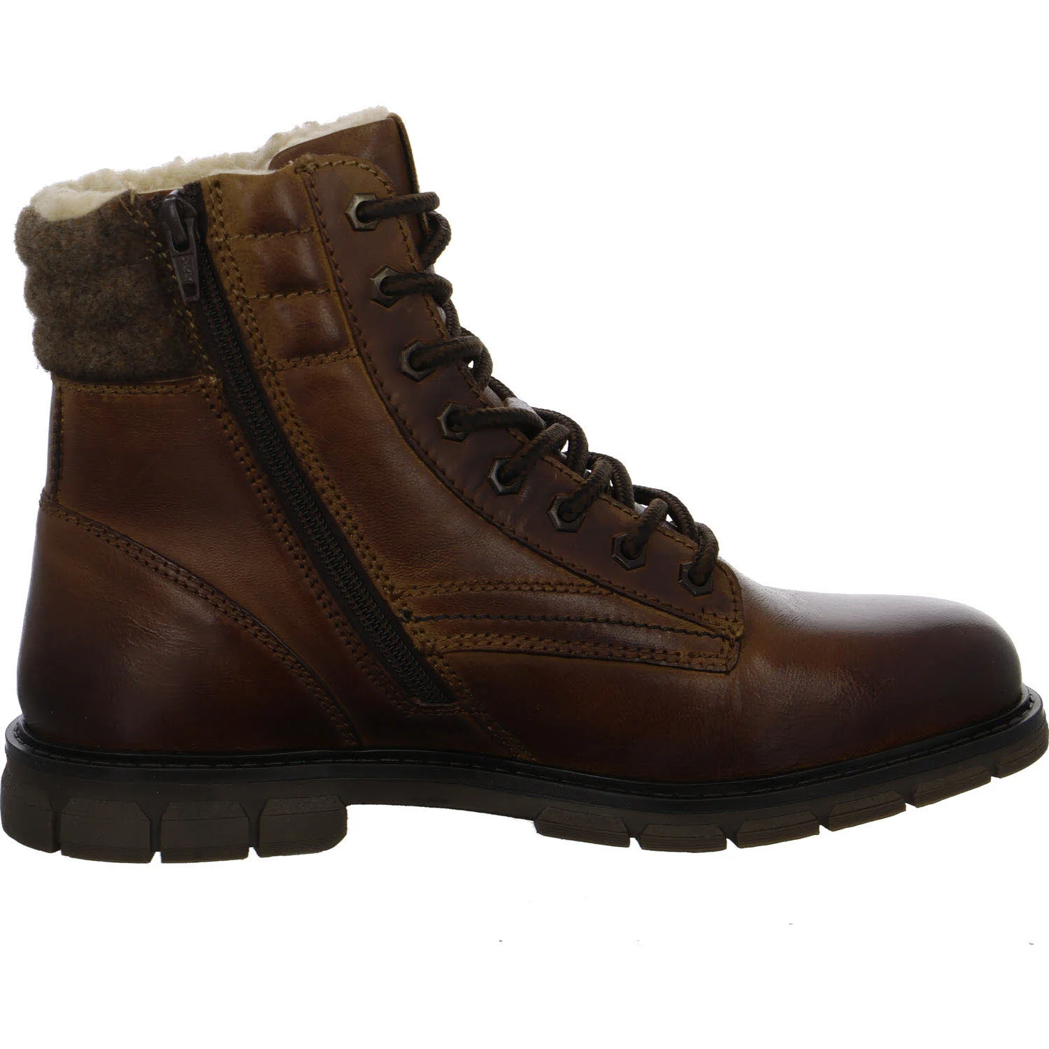 Element 7 von 8 (Bild) – Bugatti men Herren Schnürstiefel warm 321AYG503200-6300 321AYG503200 cognac normal