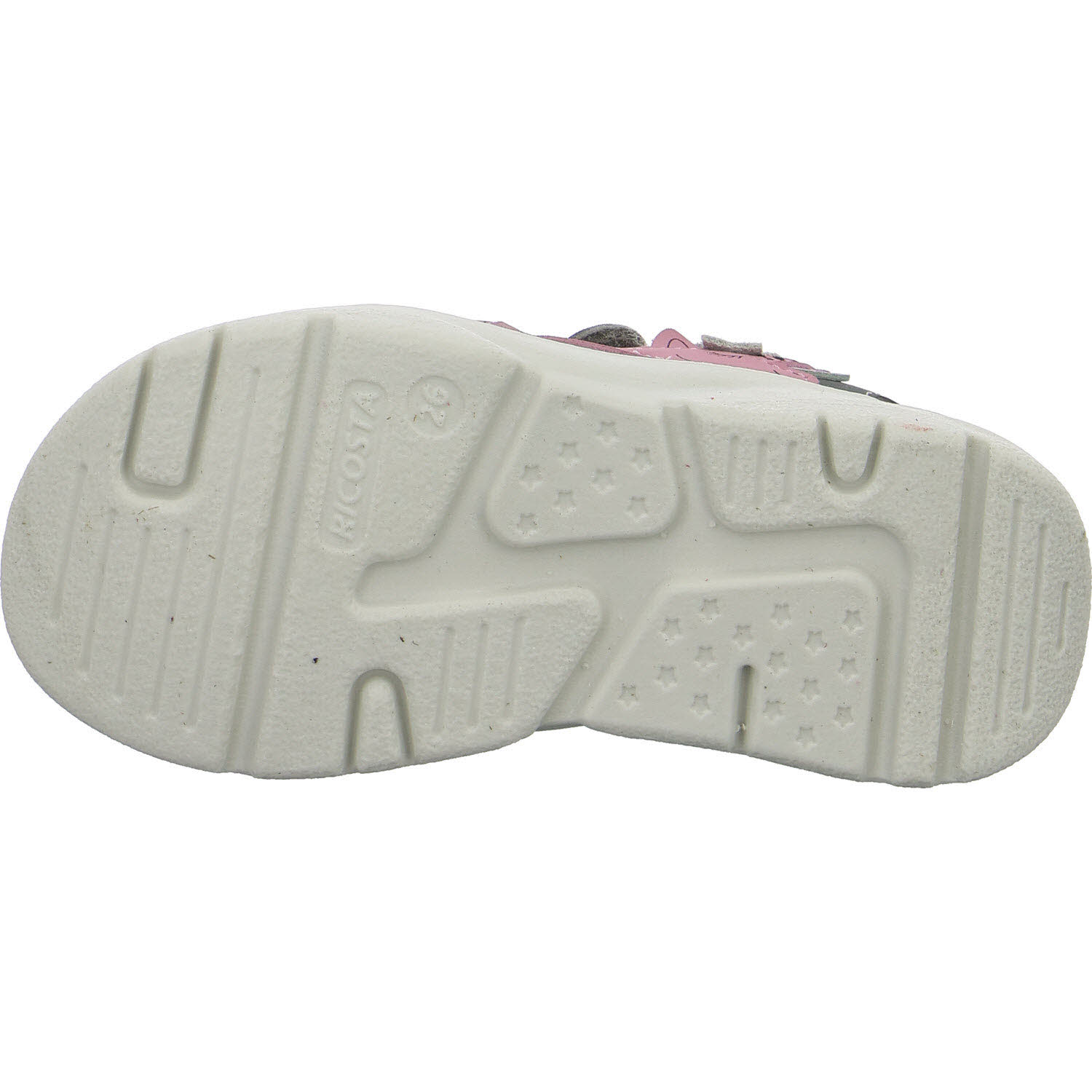 Ricosta Kinder Sandalen 50 6702400/450 Uni graphit/mallow WMS mittel
