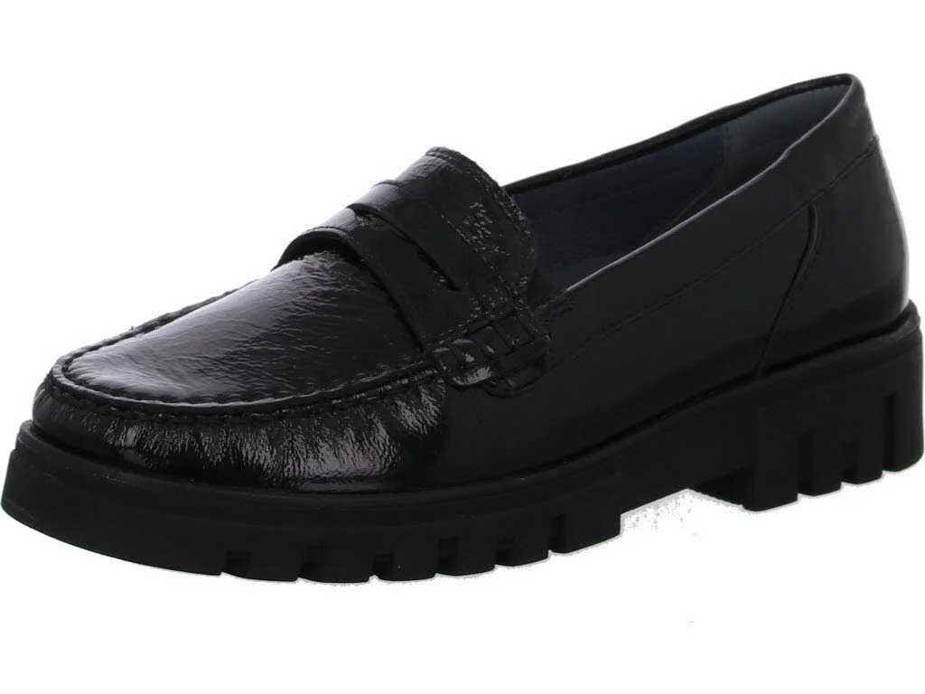 Waldläufer Damen Slipper 723502-143/001 H-Serena schwarz H (weit)