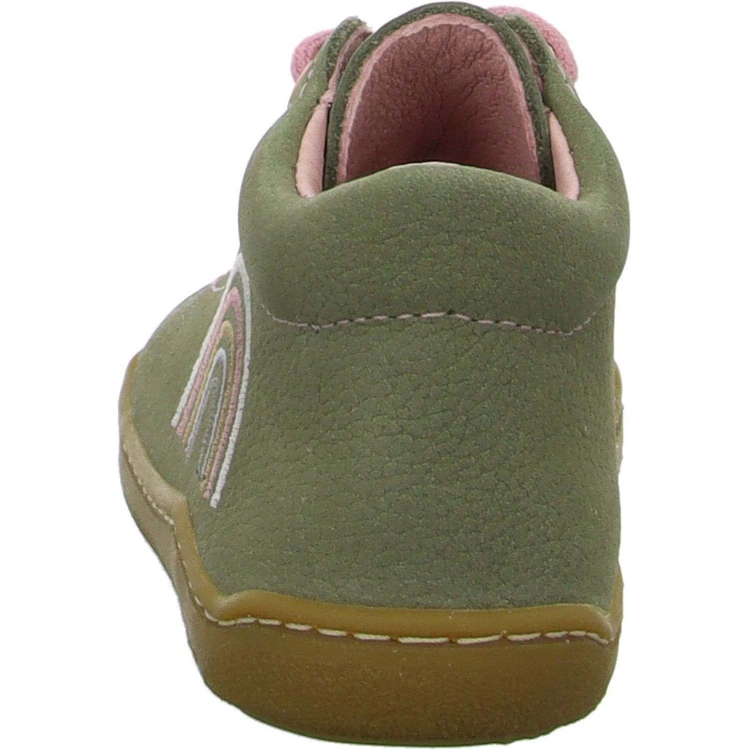 Element 4 von 8 (Bild) – Ricosta Kinder Halbschuhe zum Schnüren 50 1601600/530 Kally eukalyptus/rose (Regenbogen) WMS mittel