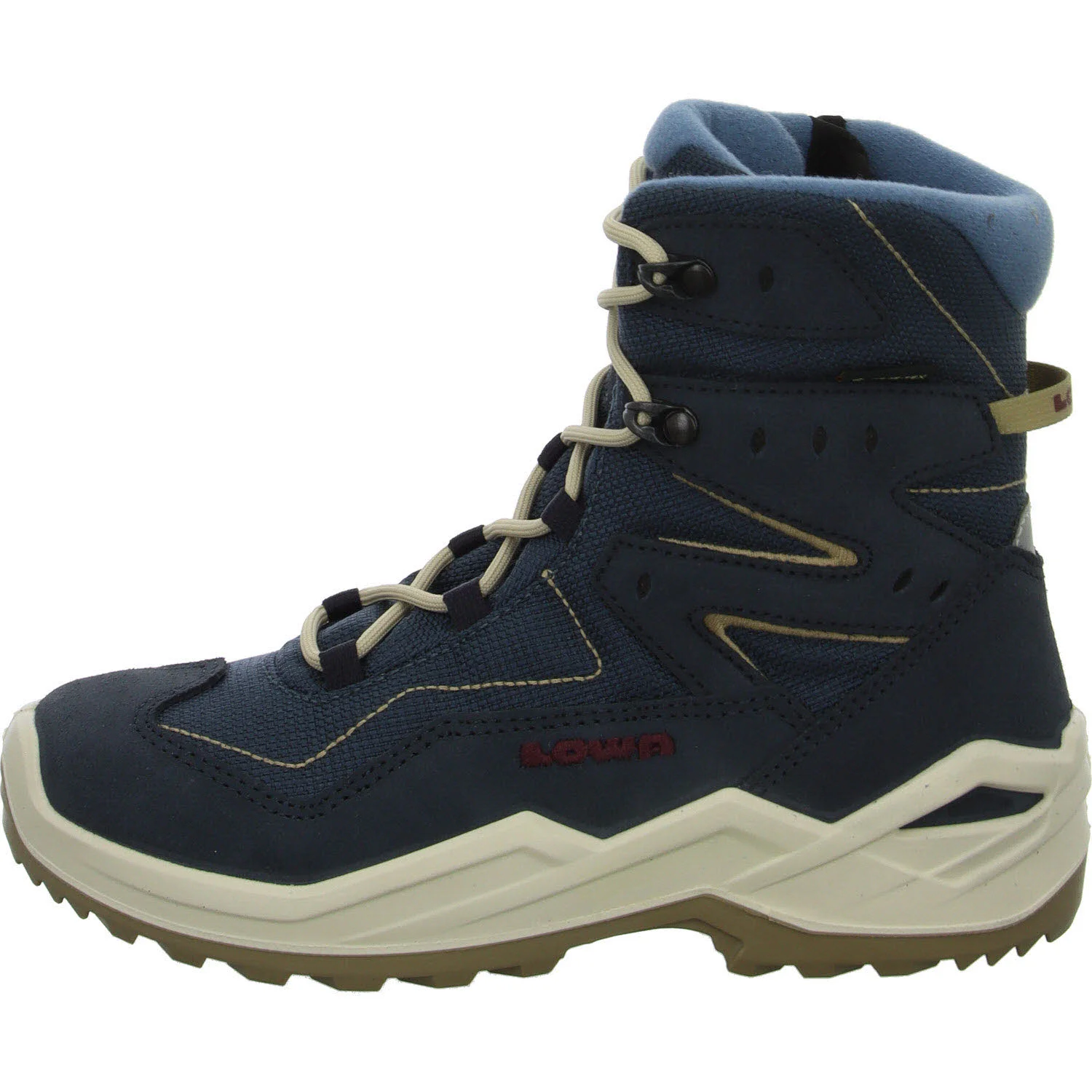 Element 6 von 8 (Bild) – Lowa Kinder Schnürstiefel 641530/6983 Lino GTX Hi Jr navy/dune normal