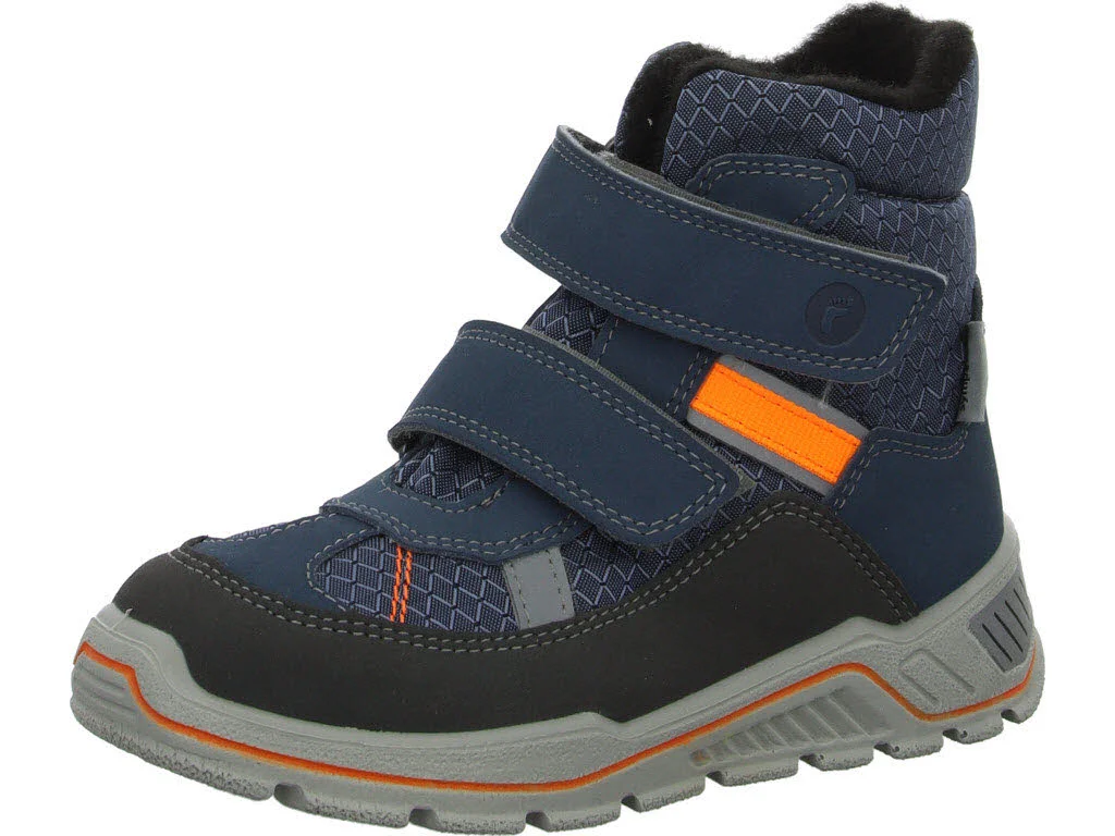 Ricosta Kinder Winterstiefel 50 5300202/130 Gabris pavone/jeans WMS mittel