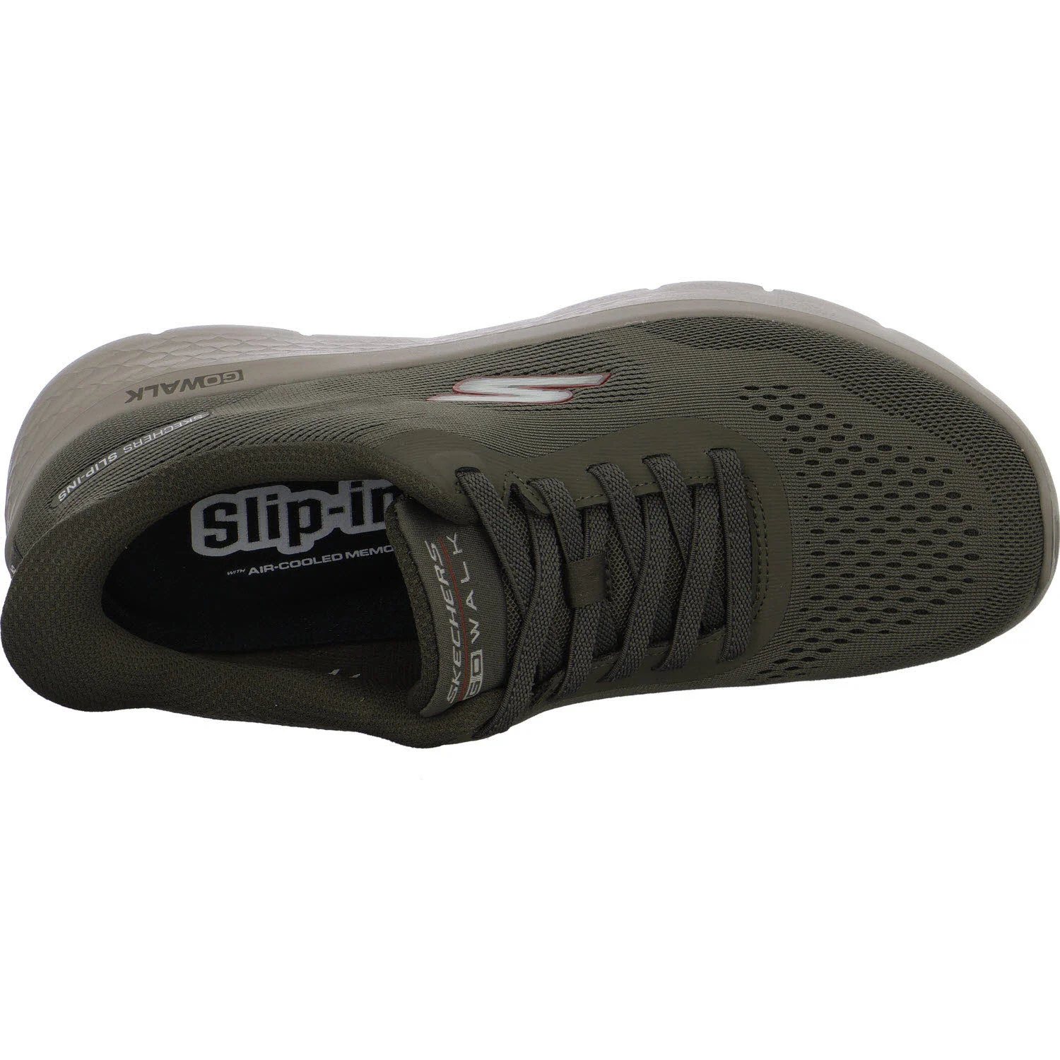 Skechers Herren Slipper 216924 DKTP GO WALK Flex - Master dark taupe normal