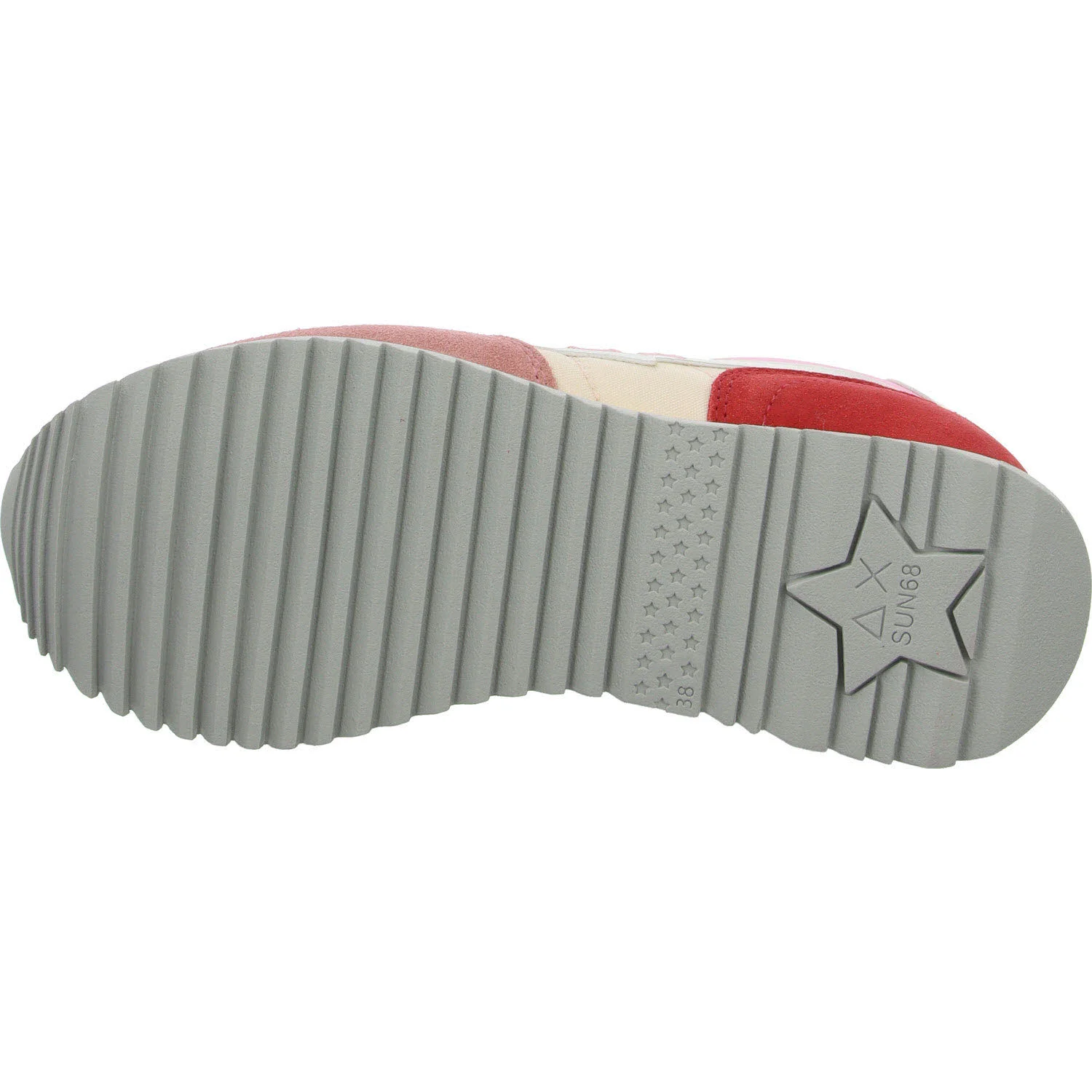 SUN68 Damen Schnürschuhe Z35211 39 STARGIRL MULTICOLOR porcelain normal