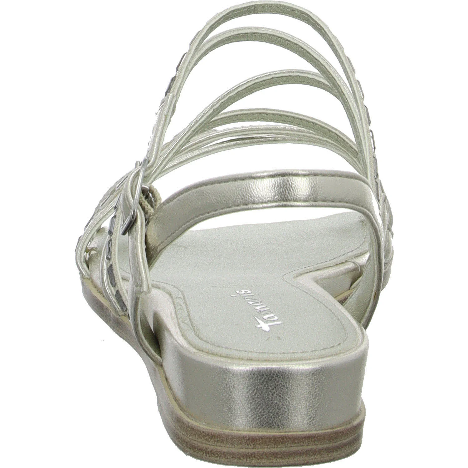 Element 4 von 8 (Bild) – Tamaris Damen Sandalen 1-28103-42/957 1-28103-42 platinum normal