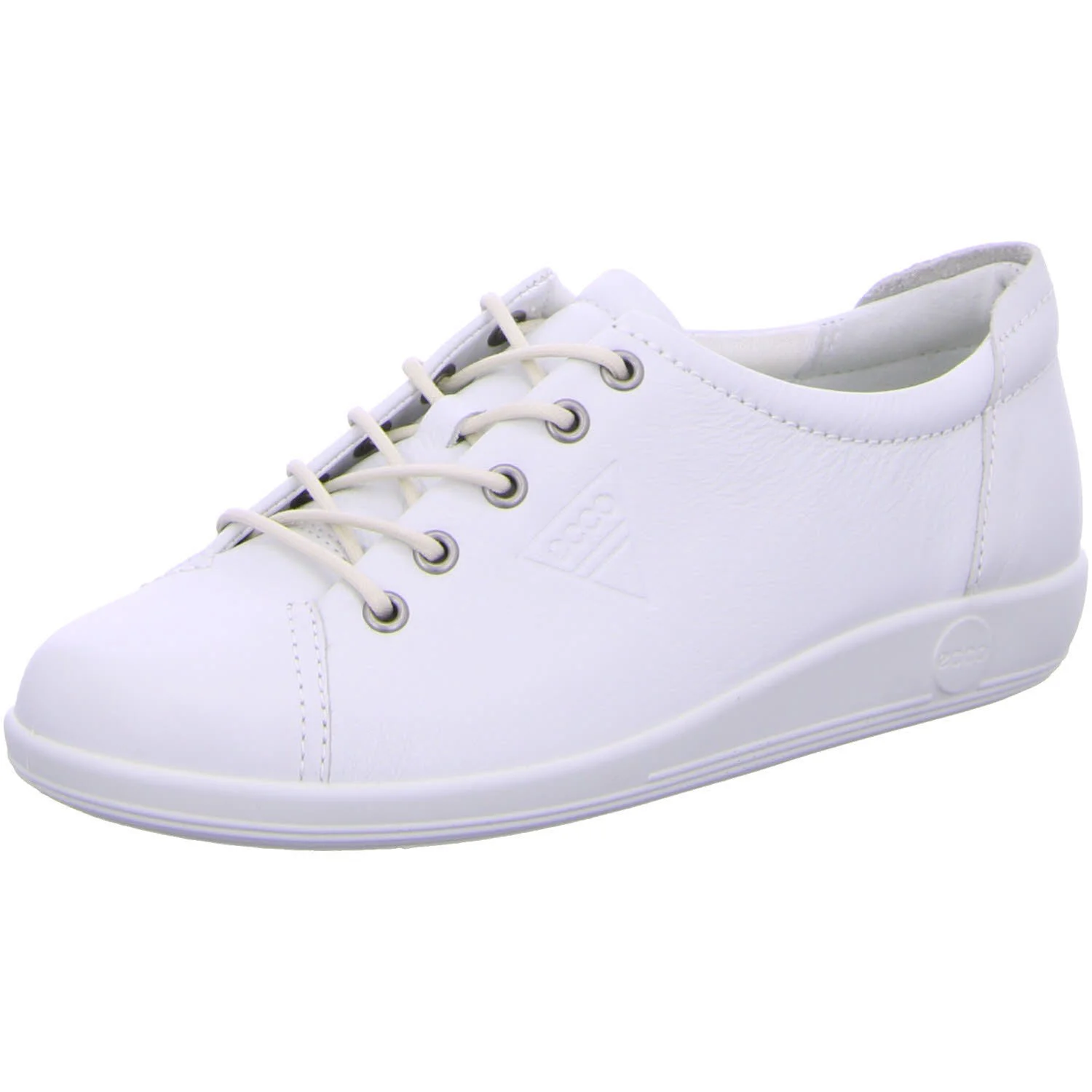 Element 2 von 7 (Bild) – Ecco Damen Schnürschuhe 206503/01007 Soft 2.0 white normal