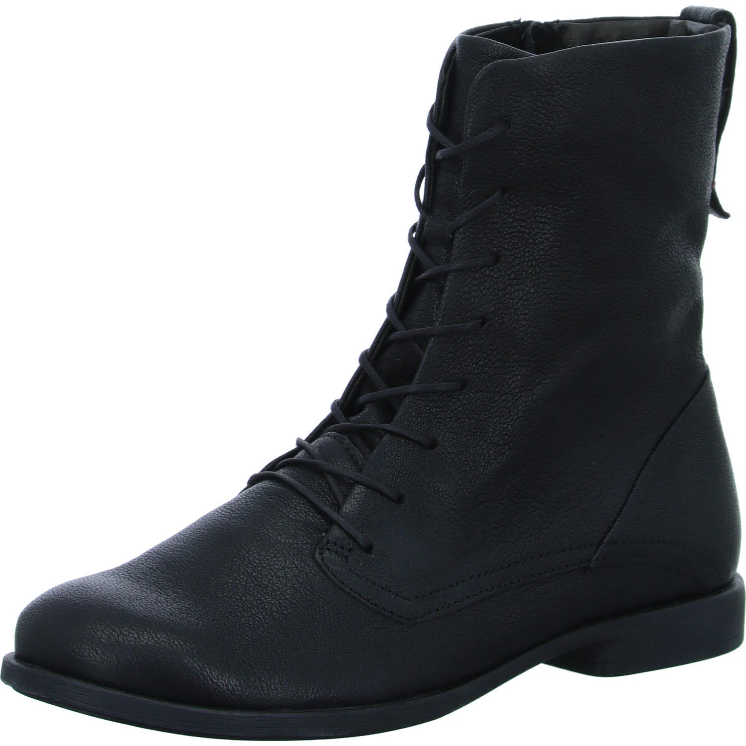 Think Damen Schnürstiefel 3-000034-0010 Agrat schwarz F 1/2 (normal)