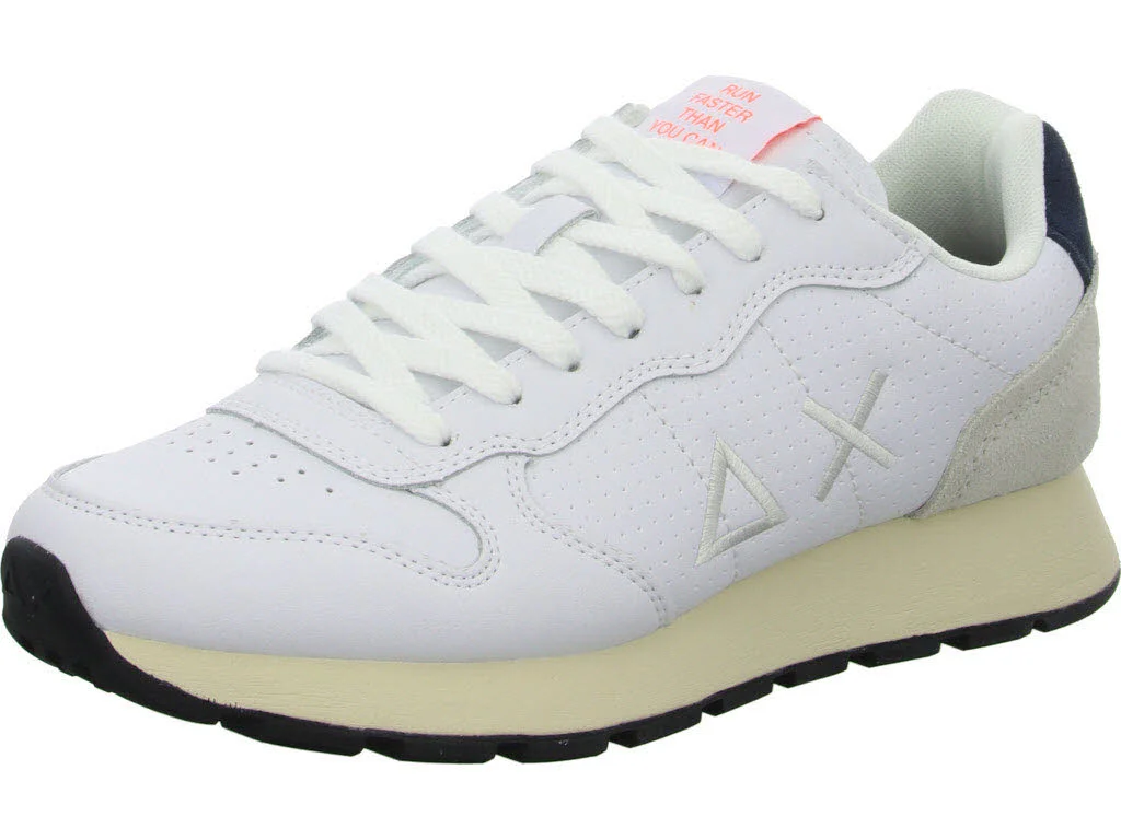 SUN68 Herren Schnürschuhe Z35107 01 TOM CLASSIC bianco normal