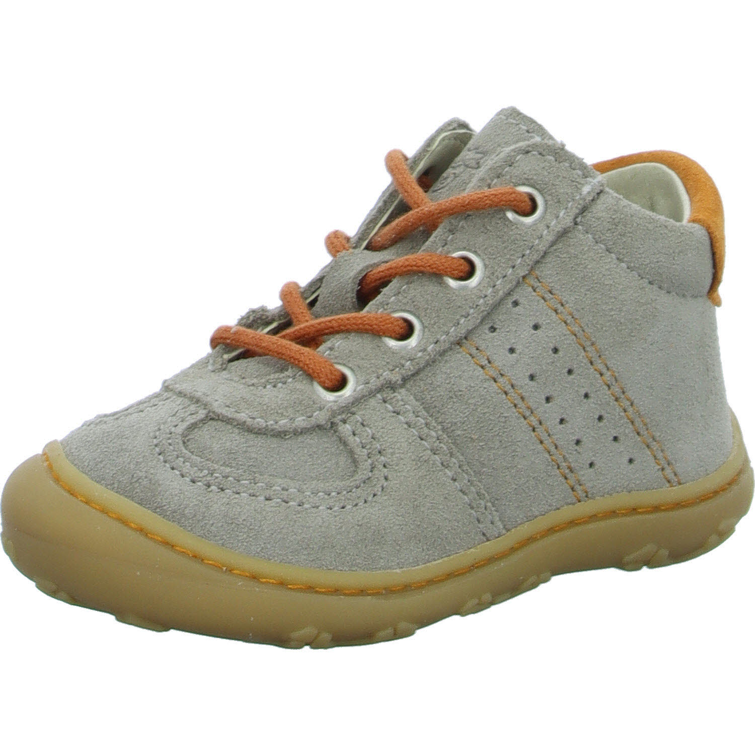 Element 2 von 8 (Bild) – Ricosta Kinder Halbschuhe zum Schnüren 50 1200602/650 SAMI tundra/orange WMS mittel