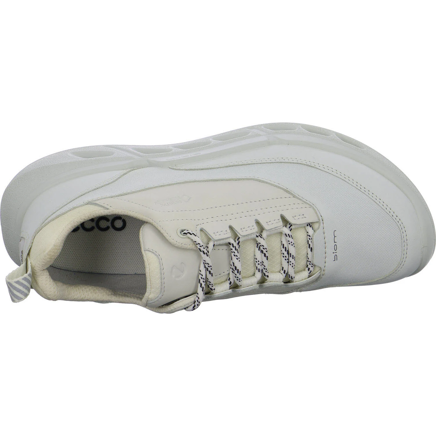 Ecco Damen Schnürschuhe 850303/57019 Biom 720 W shadow white/white/white normal