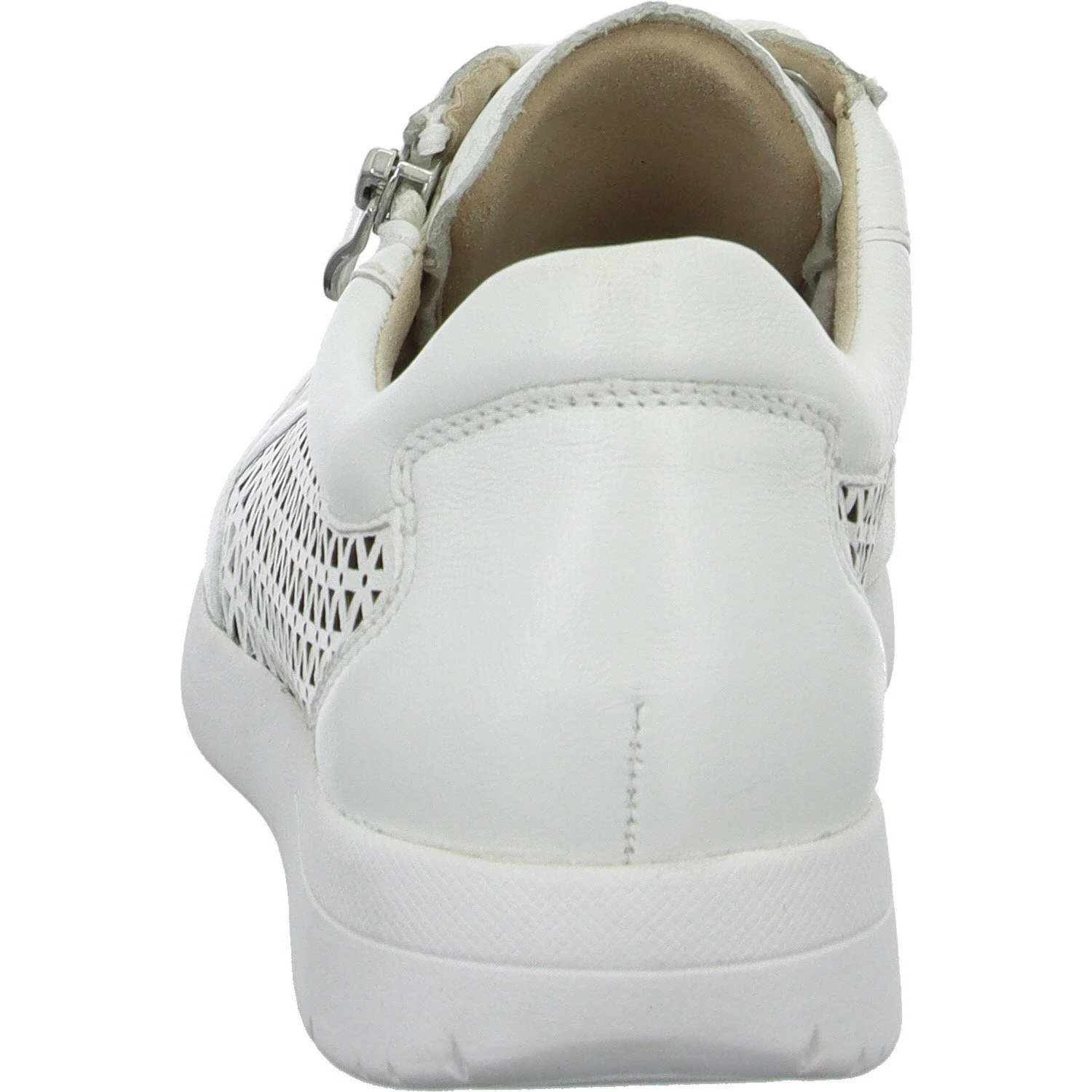 Caprice Damen Schnürschuhe 9-23550-42-102 9-23550-42 white nappa G (normal)