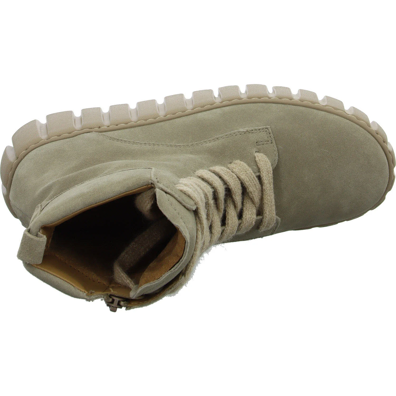 Gabor Damen Schnürstiefel 8016.02.001 8016.02 kiesel (Micro) G (normal)