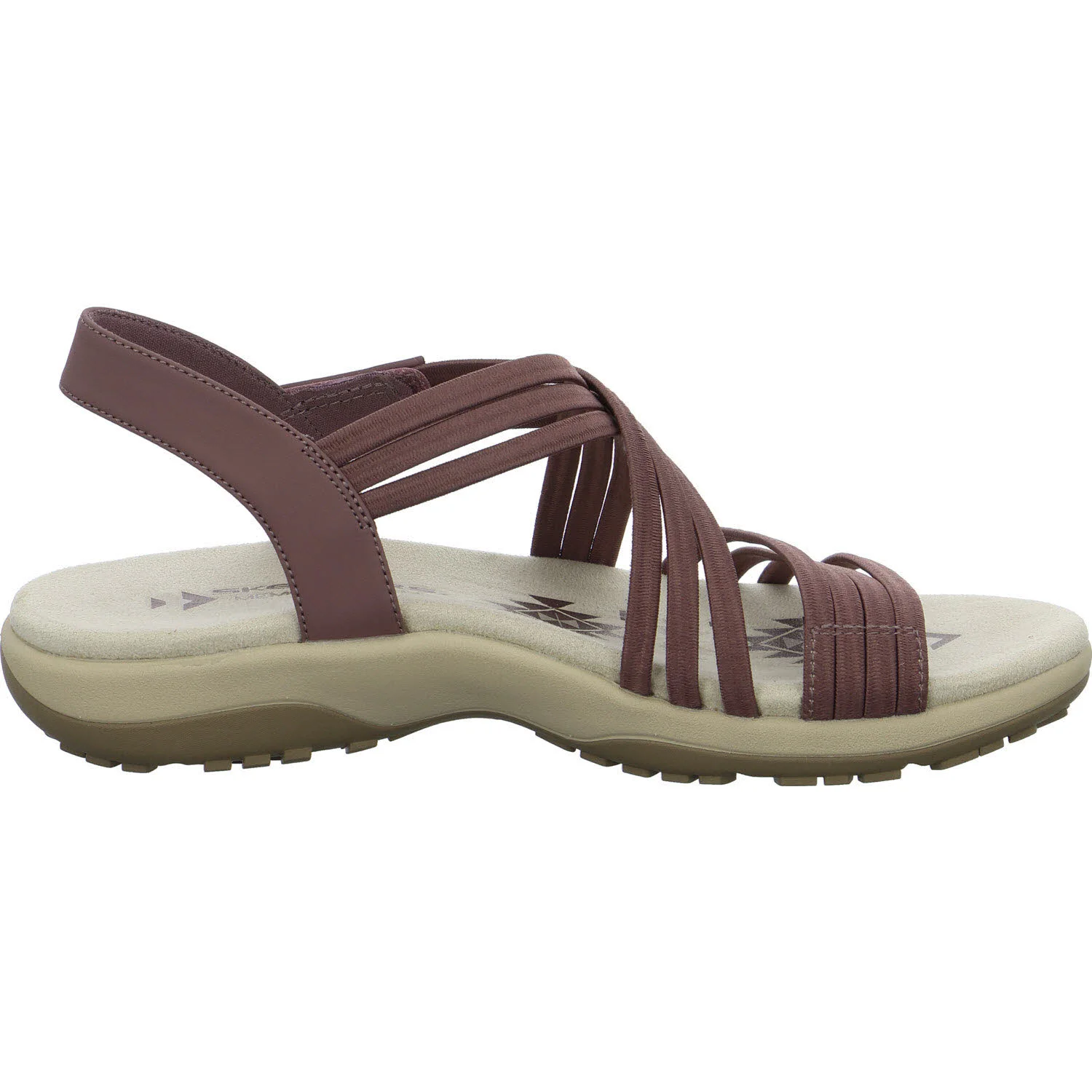 Skechers Damen Sandalen 164036 MVE Reggae Slim - Sunnyside 2.0 mauve normal