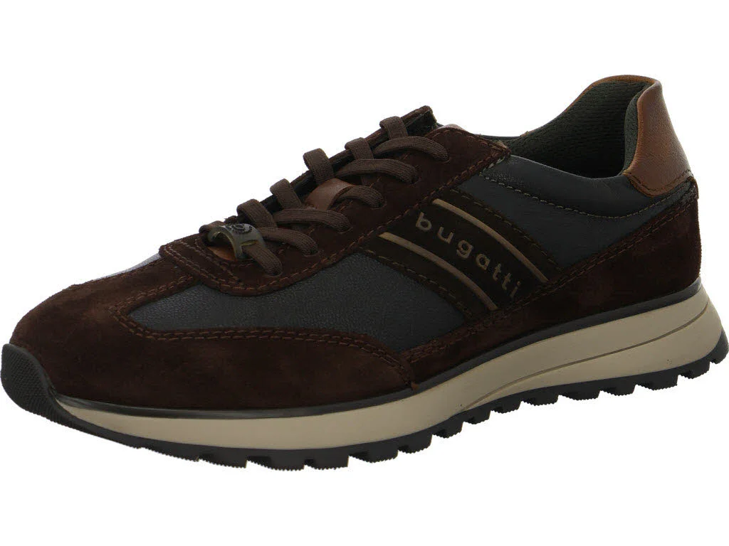 Bugatti men Herren Schnürschuhe 332AWC031410-6111 332AWC031410 dark brown/dark grey normal