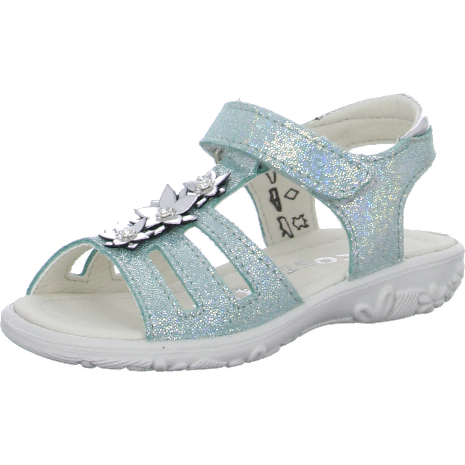 Ricosta Kinder Sandalen 50 6400102 520 Cleo jade WMS mittel