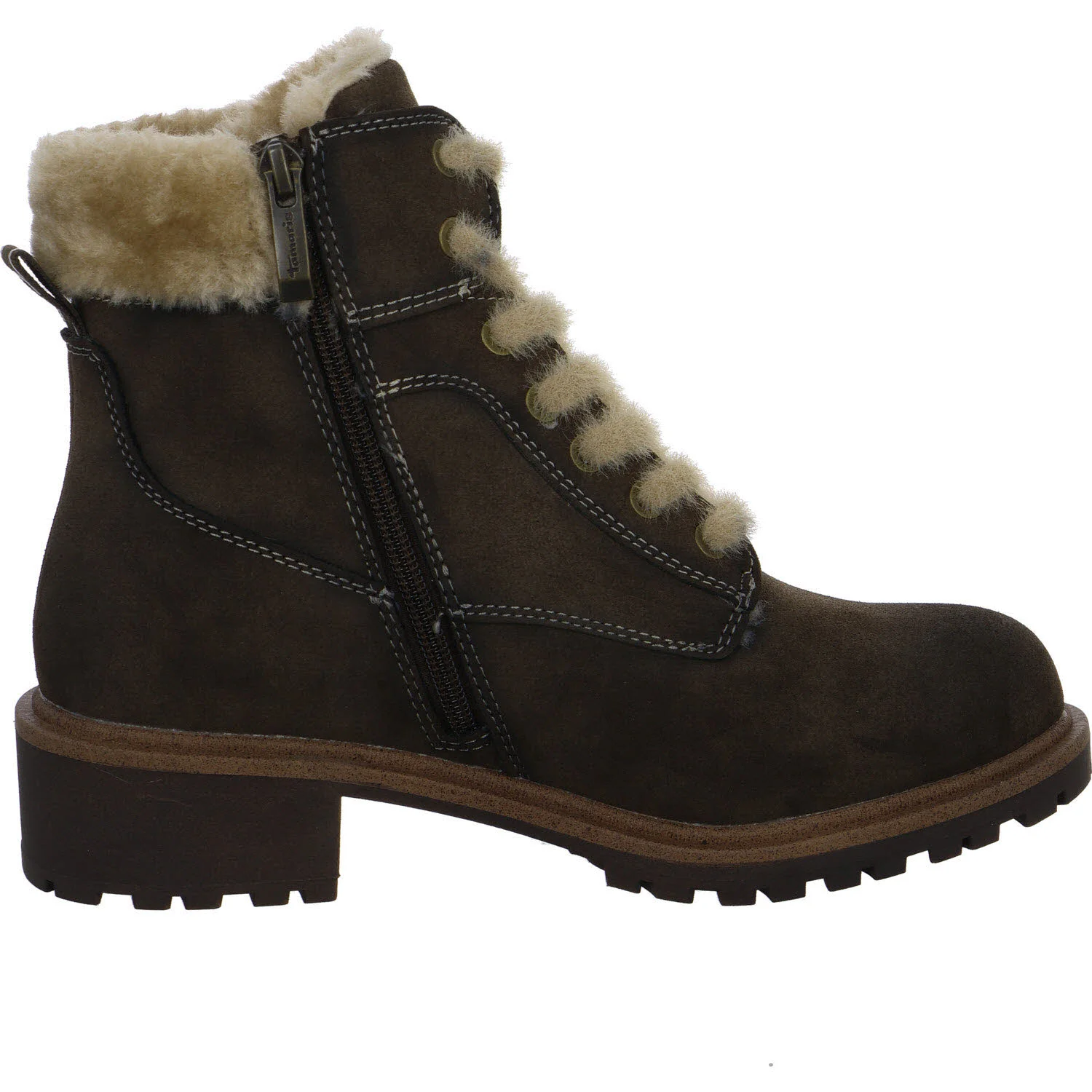 Element 7 von 8 (Bild) – Tamaris Damen Schnürstiefel warm 1-26266-43-304 1-26266-43 mocca normal