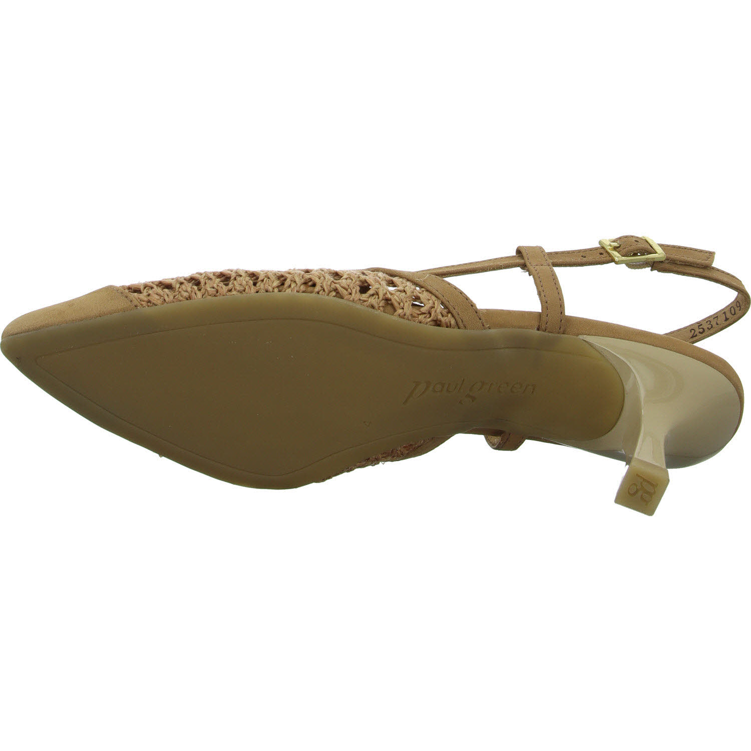 Paul Green Damen Sling 6144-010 6144 sisal normal