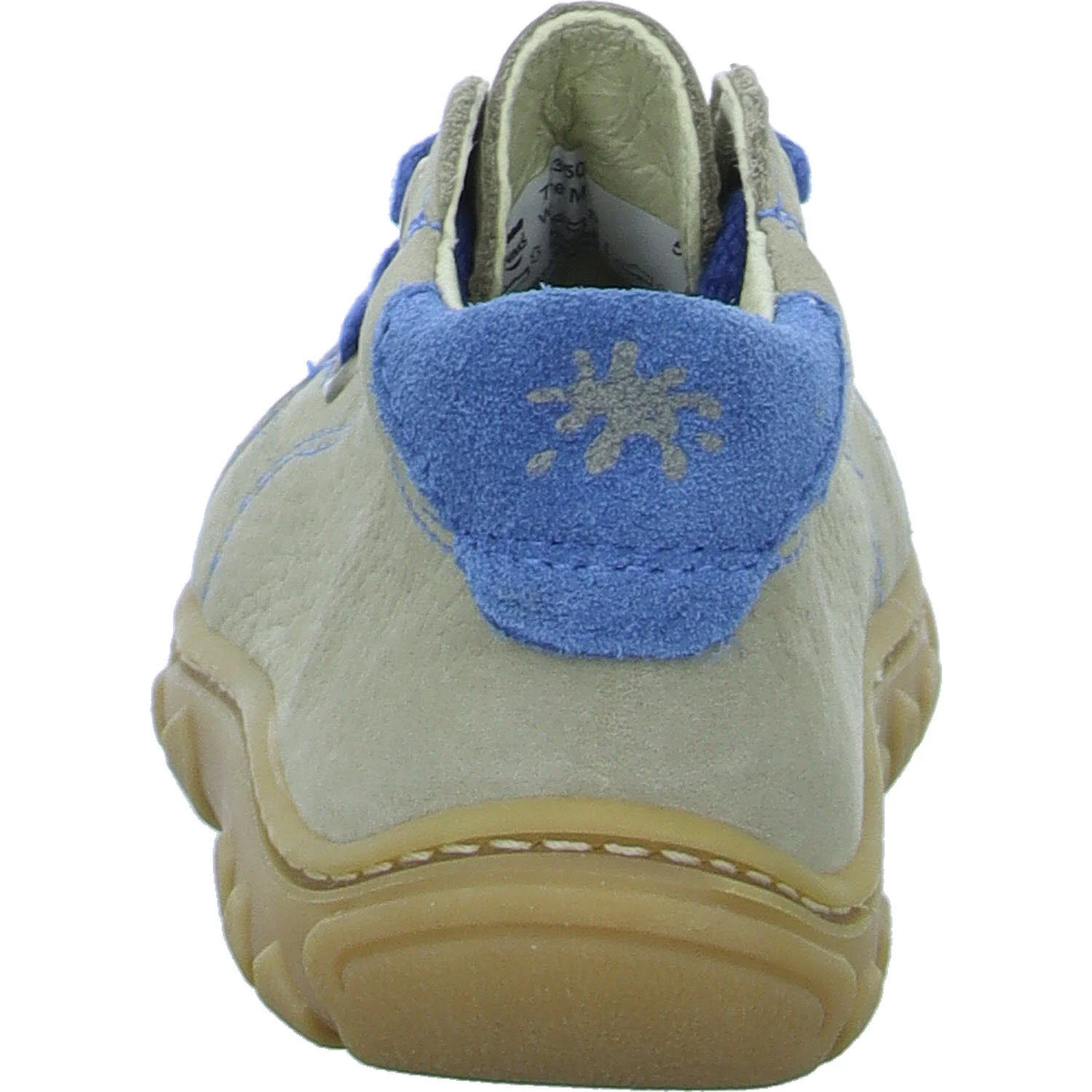 Element 4 von 8 (Bild) – Ricosta Kinder Halbschuhe zum Schnüren 50 1300202/650 ZUMA kies/blau WMS mittel