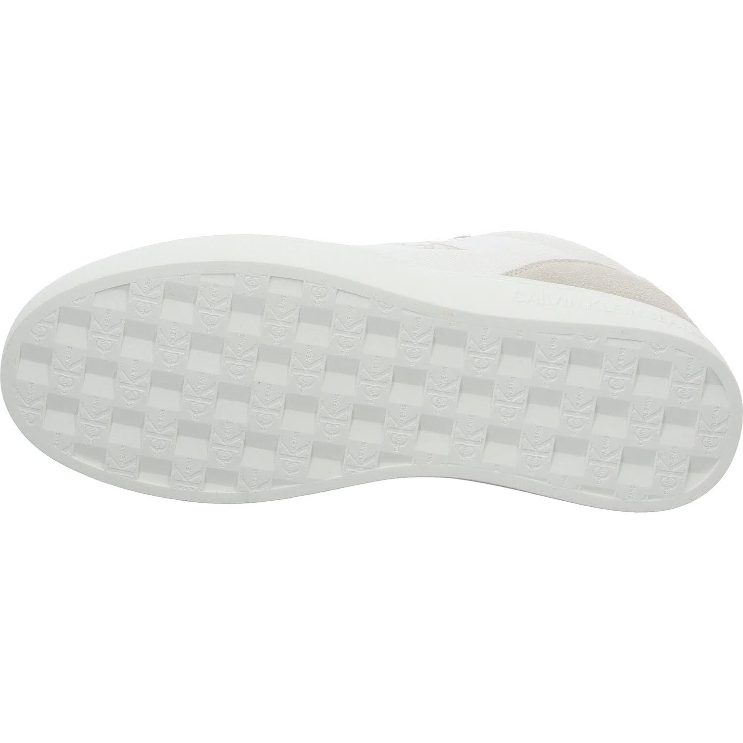 Calvin Klein Herren Schnürschuhe YM0YM0121802S CLASSIC CUPSOLE MG CANVAS bright white/eggshell normal