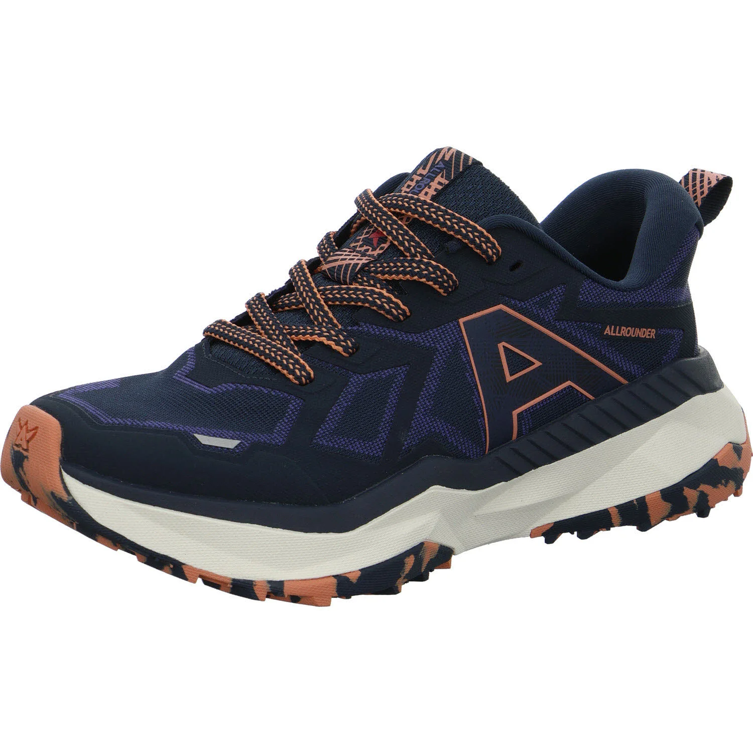 Allrounder by Mephisto Damen Schnürschuhe P2008713 Ariva dress blue/ dress blue normal