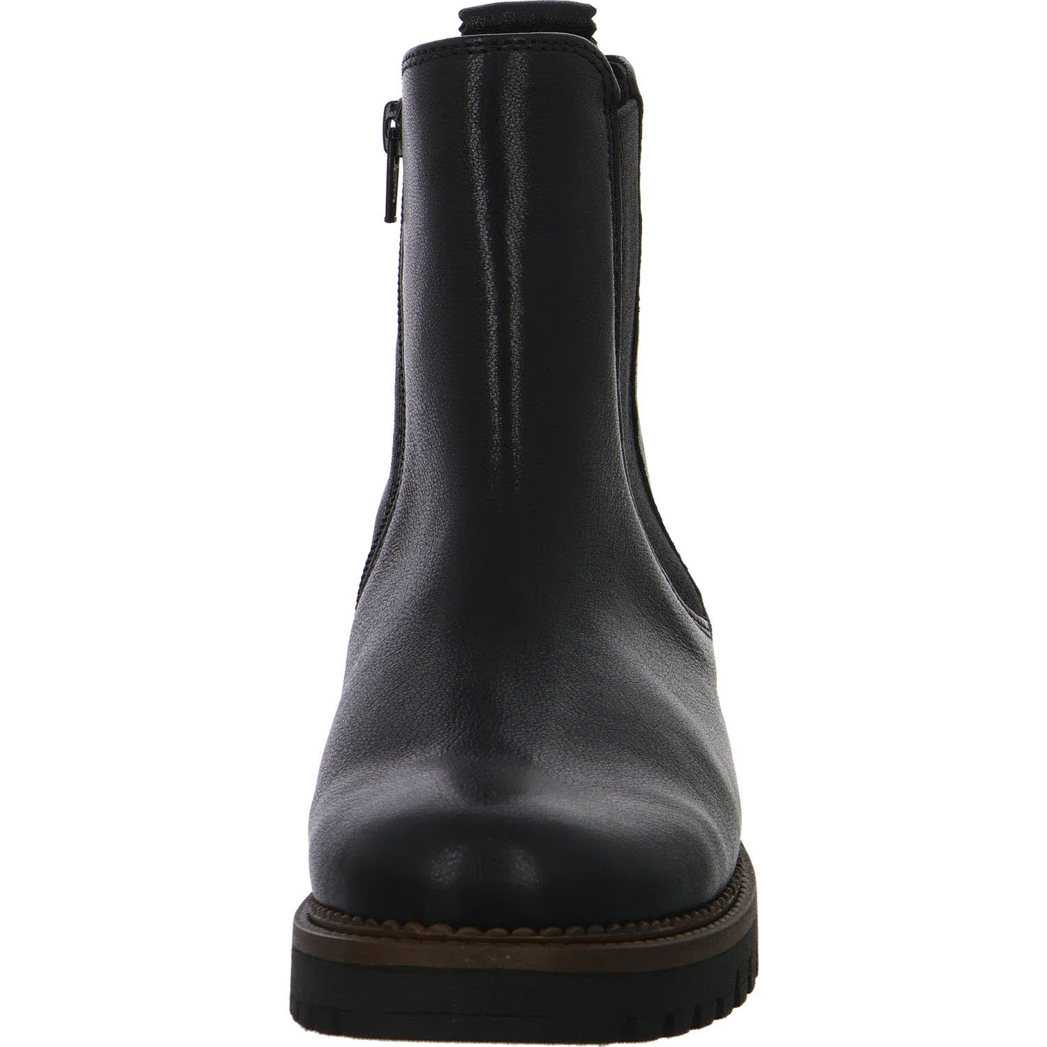 Gabor Damen Stiefeletten 8024.02.002 8024.02 black (fr.brown) H (weit)