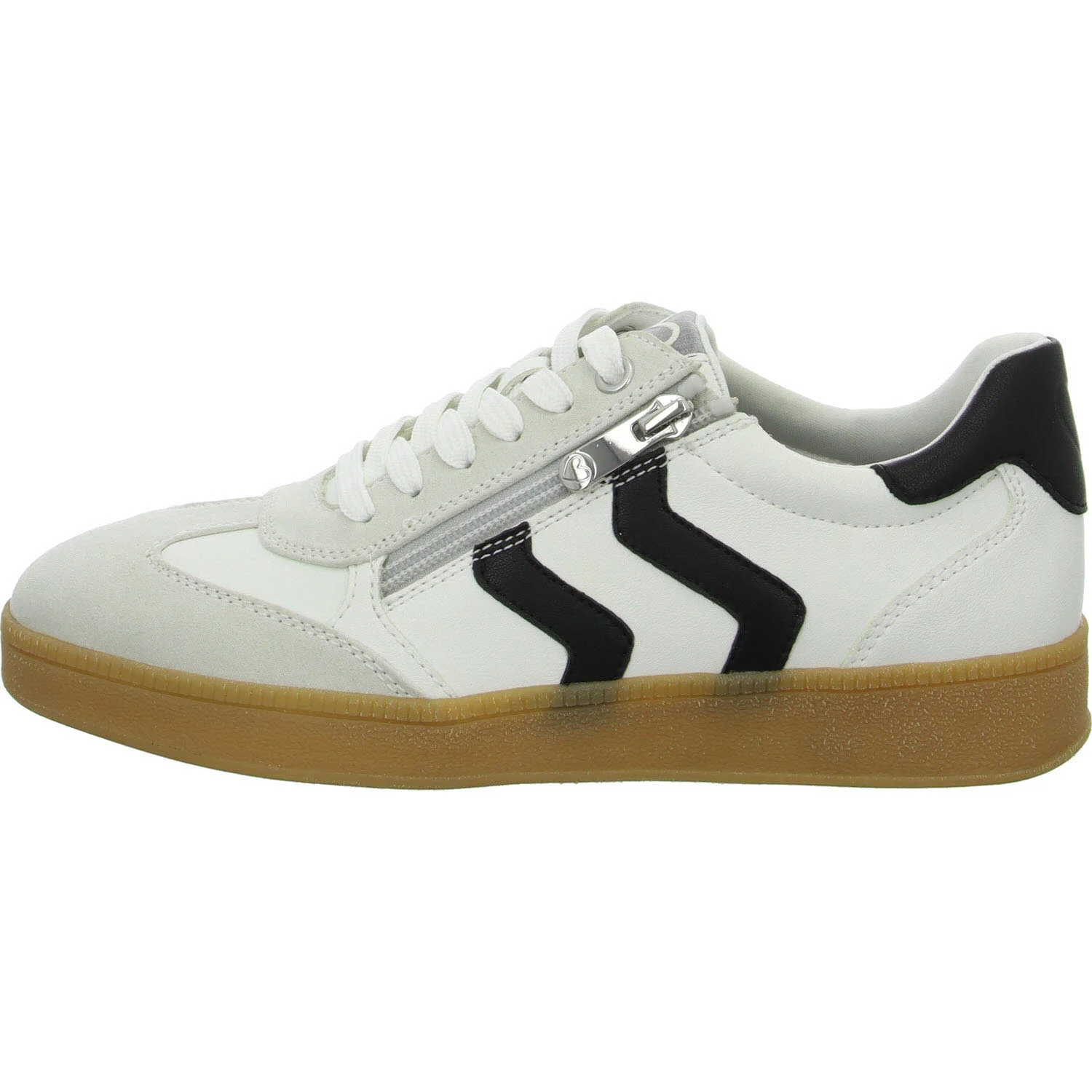 Element 6 von 8 (Bild) – Marco Tozzi Damen Schnürschuhe 2-23739-44/110 2-23739-44 white/black normal