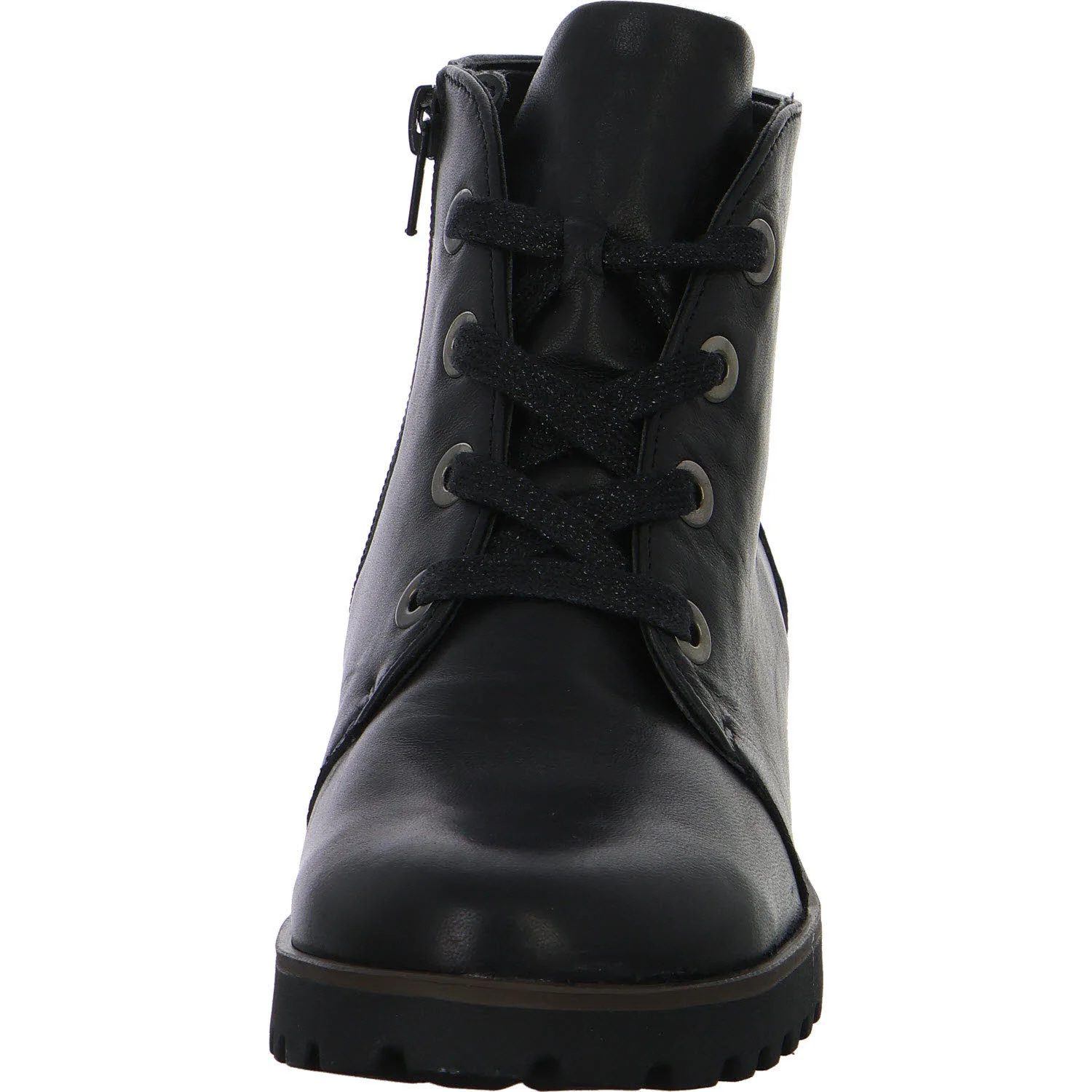 Waldläufer Damen Schnürstiefel 772804-144/001 H-Elisa schwarz H (weit)