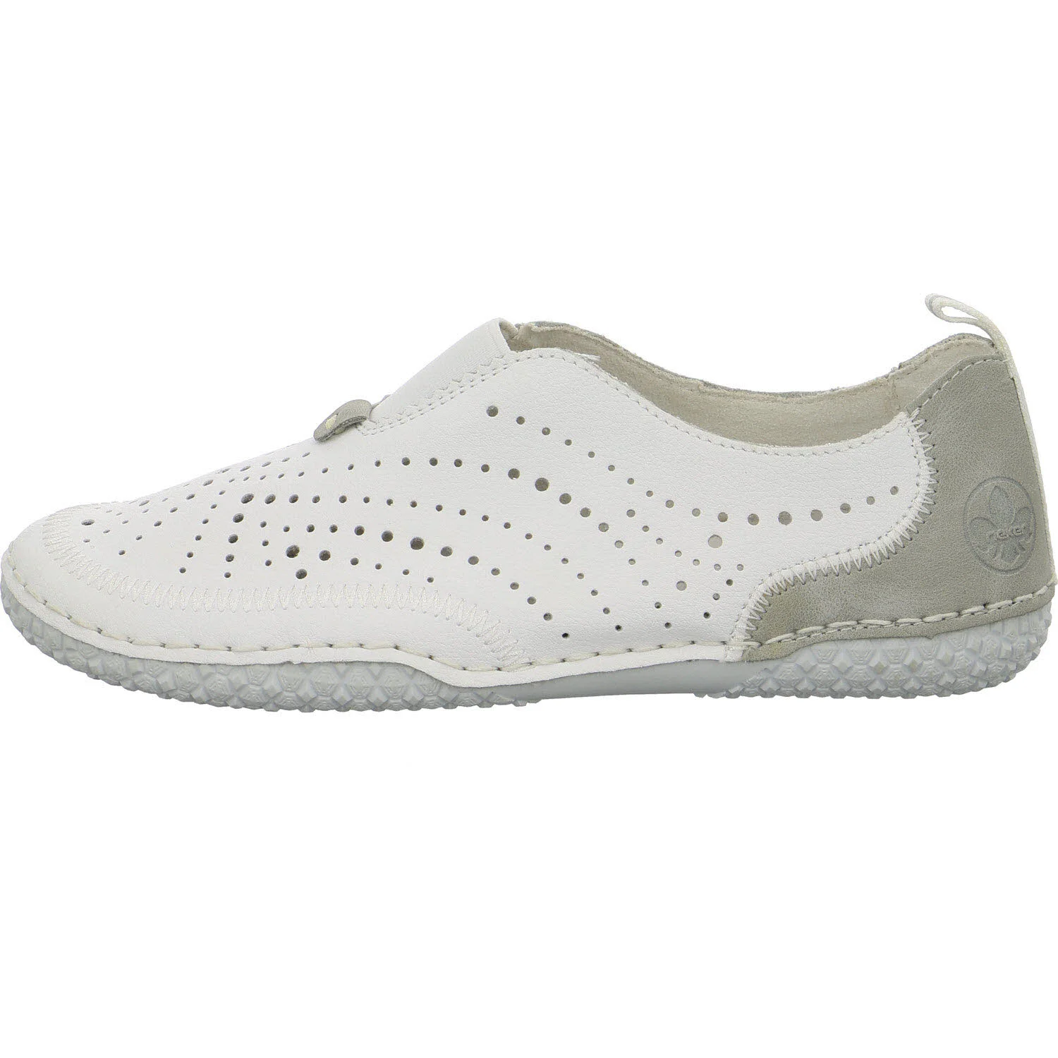 Rieker Damen Slipper 43663-80 43663 Rock/Dollaro F (normal)