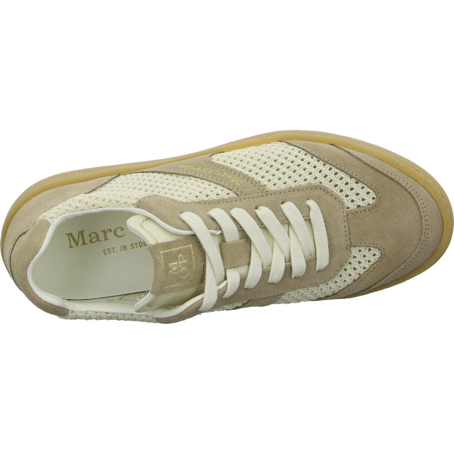 Marc O'Polo Damen Schnürschuhe 602 16263502 216 727 602 16263502 216 dusty sand normal