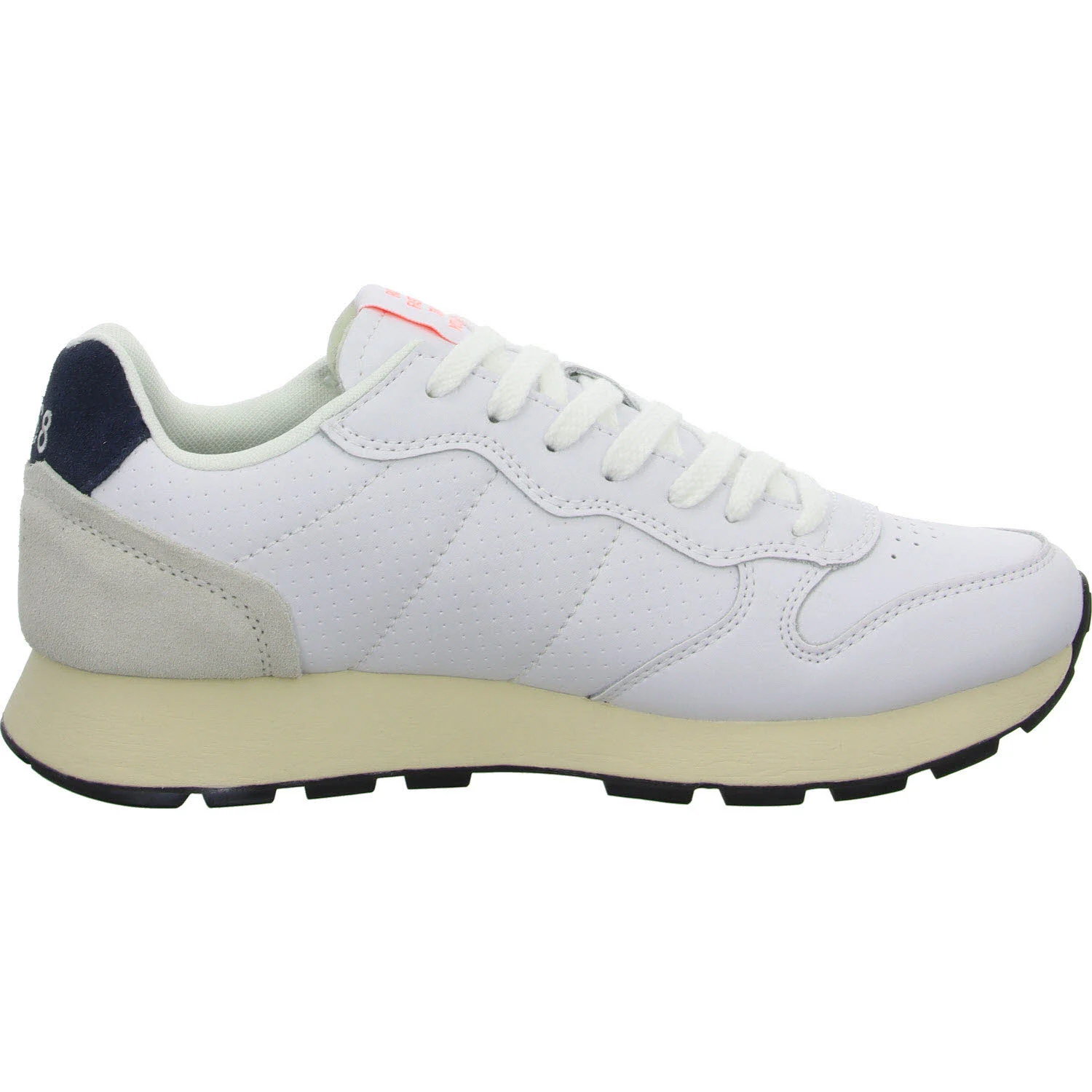 SUN68 Herren Schnürschuhe Z35107 01 TOM CLASSIC bianco normal