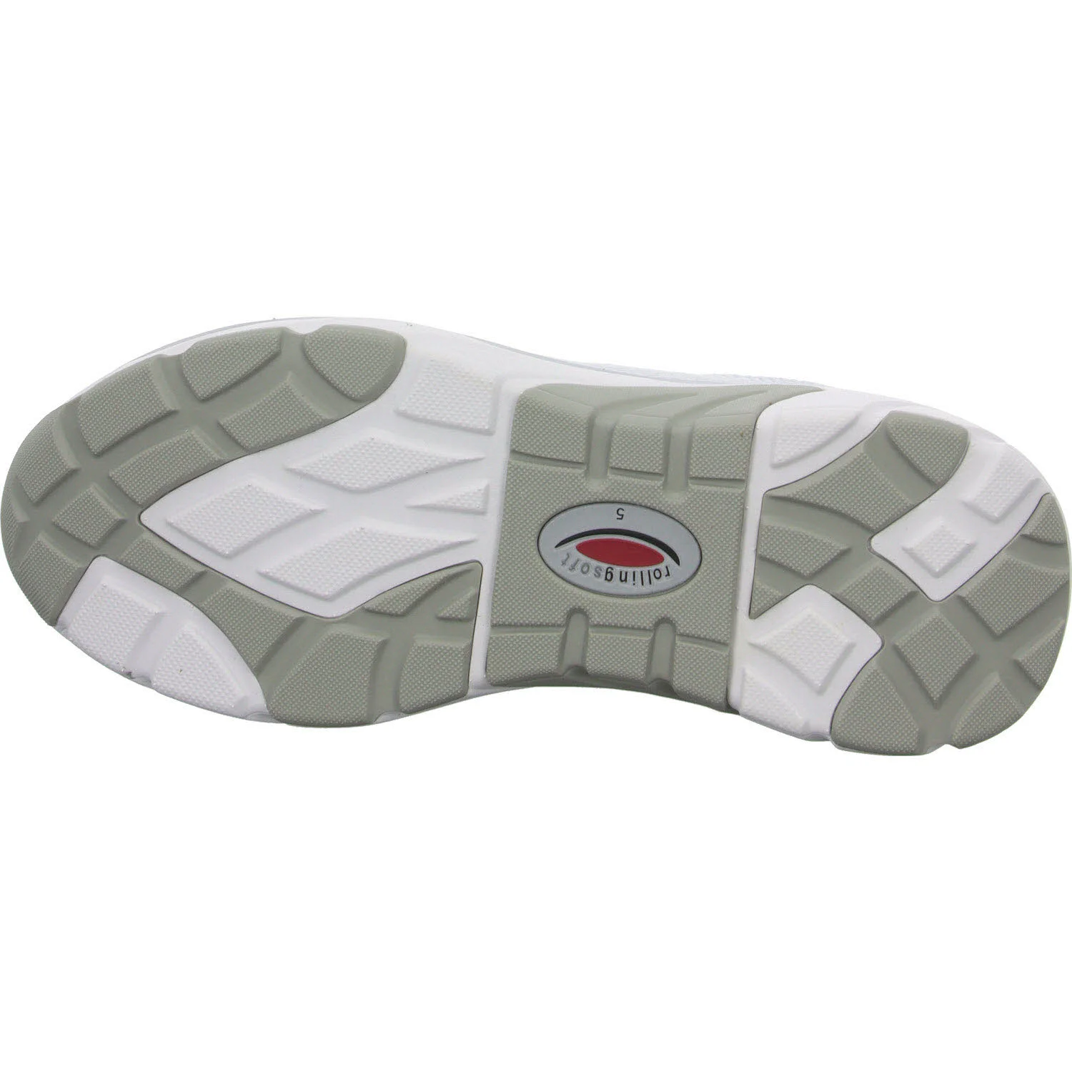 Gabor Rollingsoft Damen Schnürschuhe 86.934.26 86.934 lagune/weiss G (normal)