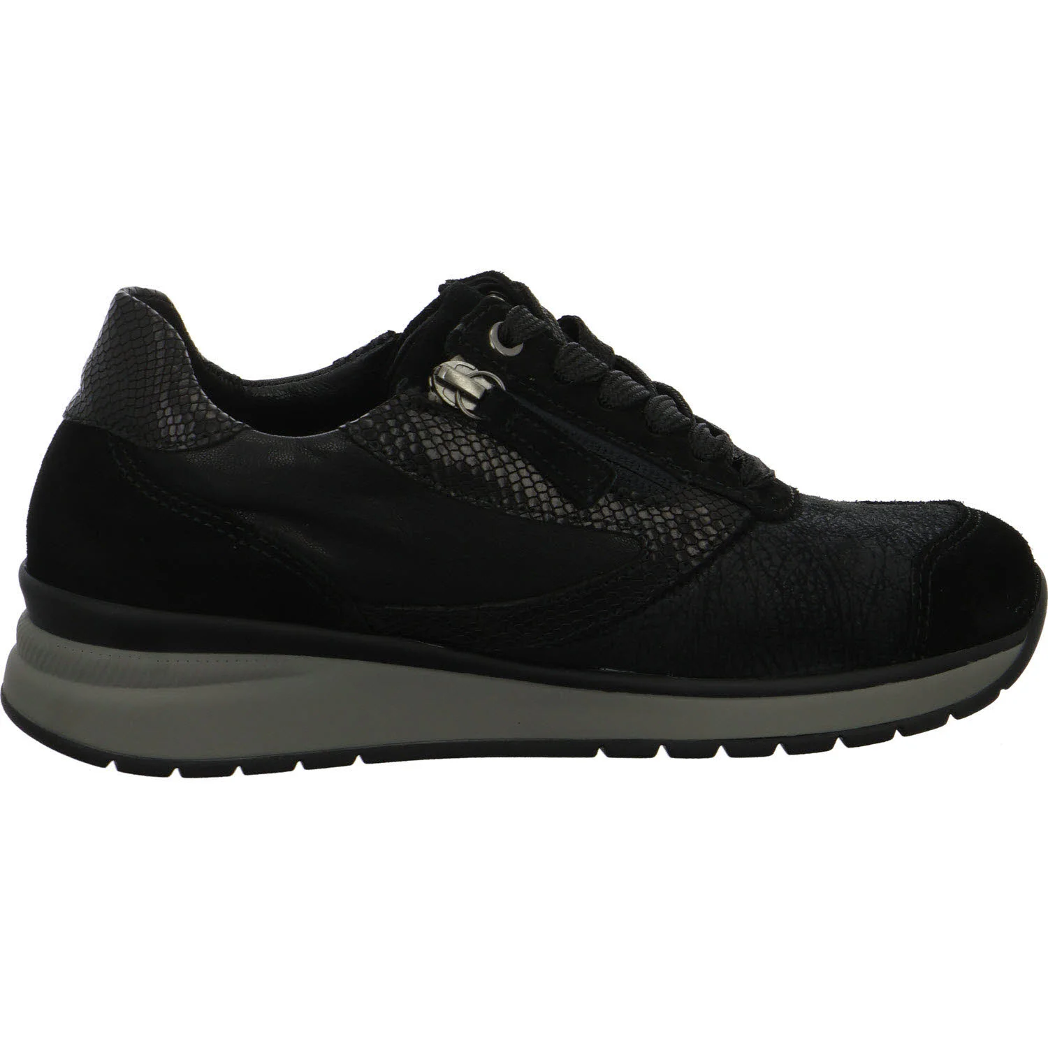 Gabor Damen Schnürschuhe 6020.02.001 6020.02 black K (extra weit)