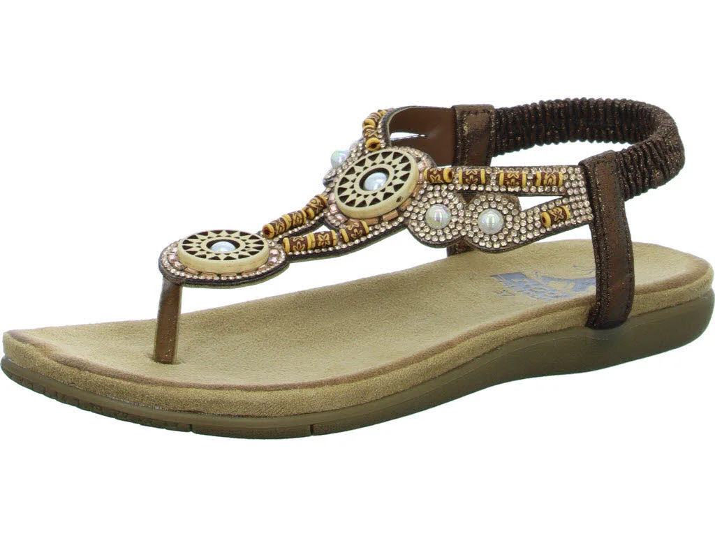 2go Fashion Damen Sandalen 8018823-221 8018823 bronze normal