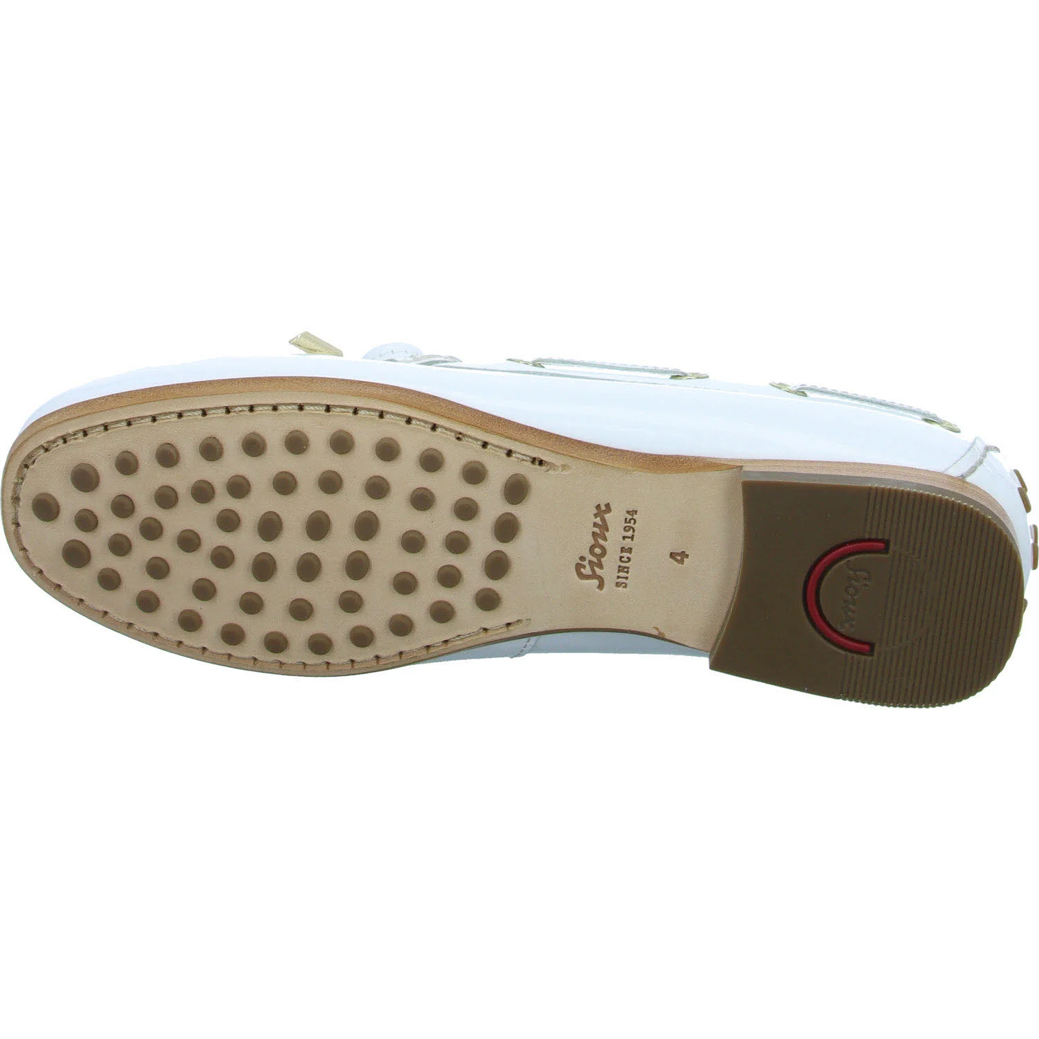 Element 5 von 8 (Bild) – Sioux Damen Slipper 40223 Borinka-701 weiss G (normal)